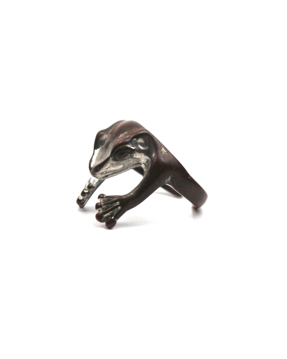 Vintage 2000S JAPANESE MADE FROG WRAP RING Size ONE SIZE - 2 Thumbnail