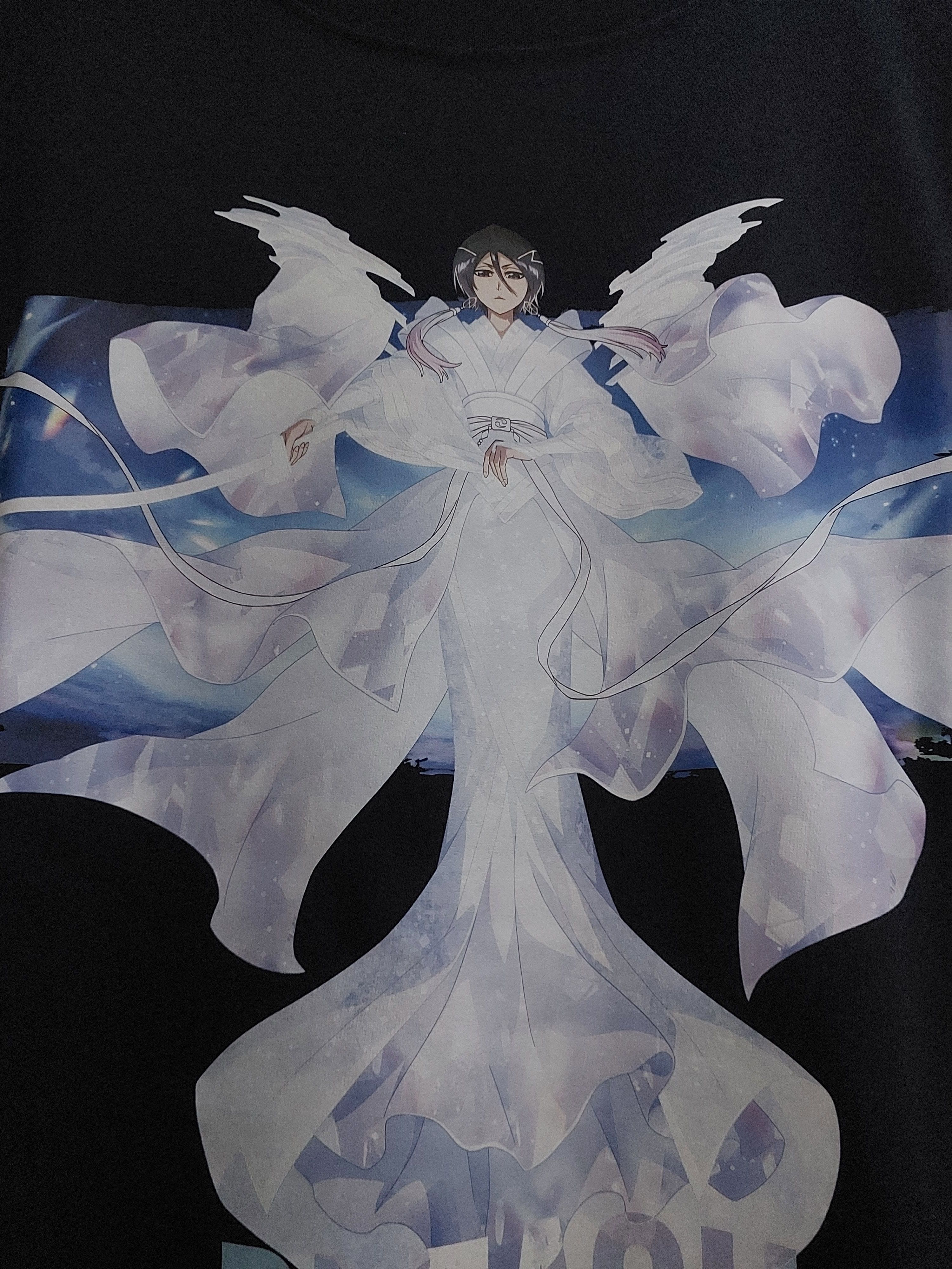 Anime BLEACH BRAVE SOULS 10TH ANNIVERSARY KUCHIKI RUKIA T-SHIRT Size US XL / EU 56 / 4 - 7 Thumbnail