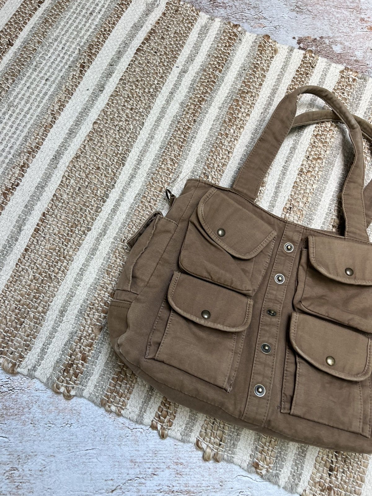 Japanese Brand × Vintage Vintage multi pocket shoulder bag Size ONE SIZE - 4 Thumbnail