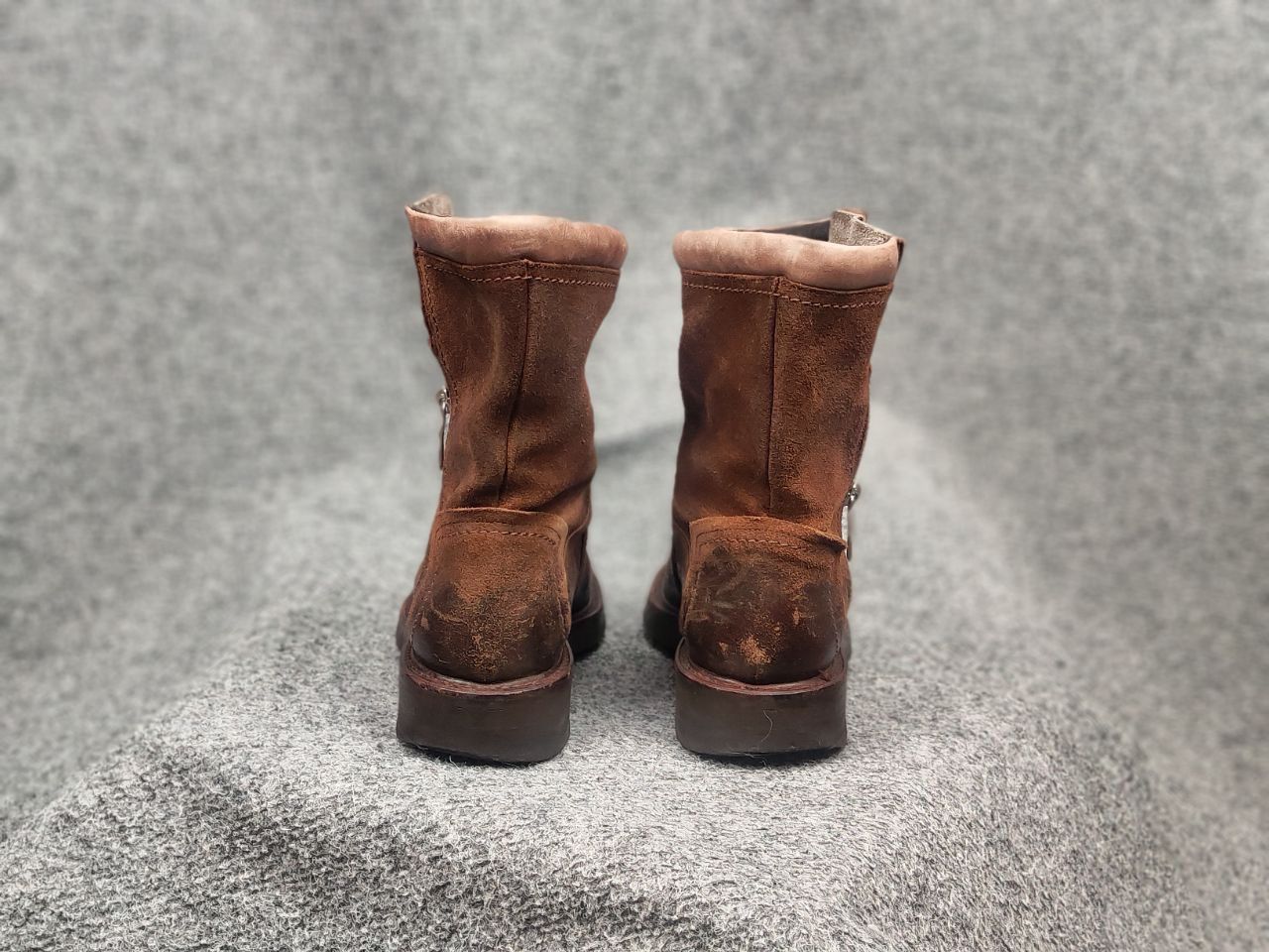 Alberto Fasciani Alberto Fasciani Handmade Luxury Ankle Zip Leather Boots Size US 6 / IT 36 - 10 Thumbnail