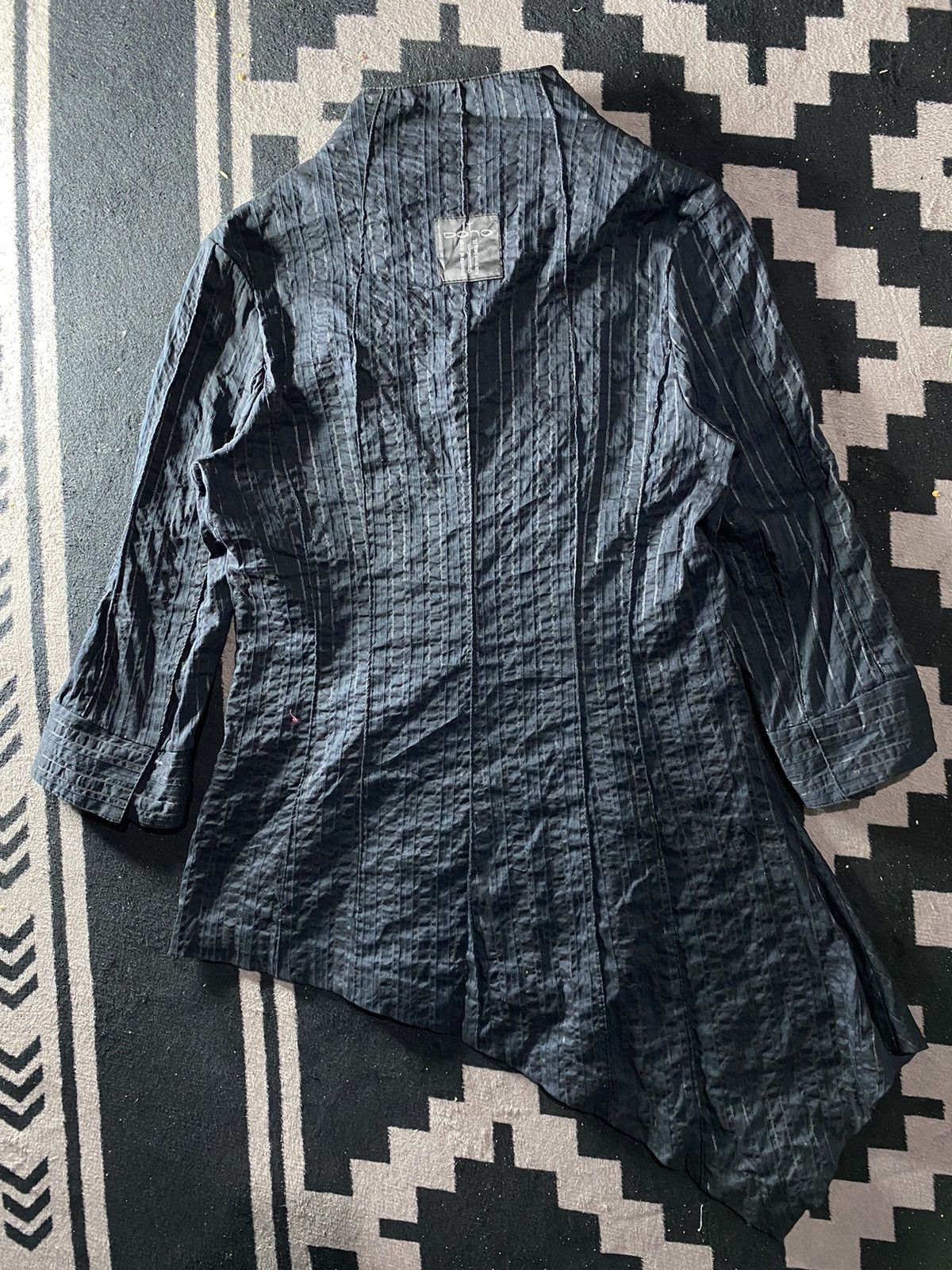 14th Addiction × KMRii × Yasuyuki Ishii Japanese Doho assymmetric buttons shirt gothic style Size US M / EU 48-50 / 2 - 2 Thumbnail