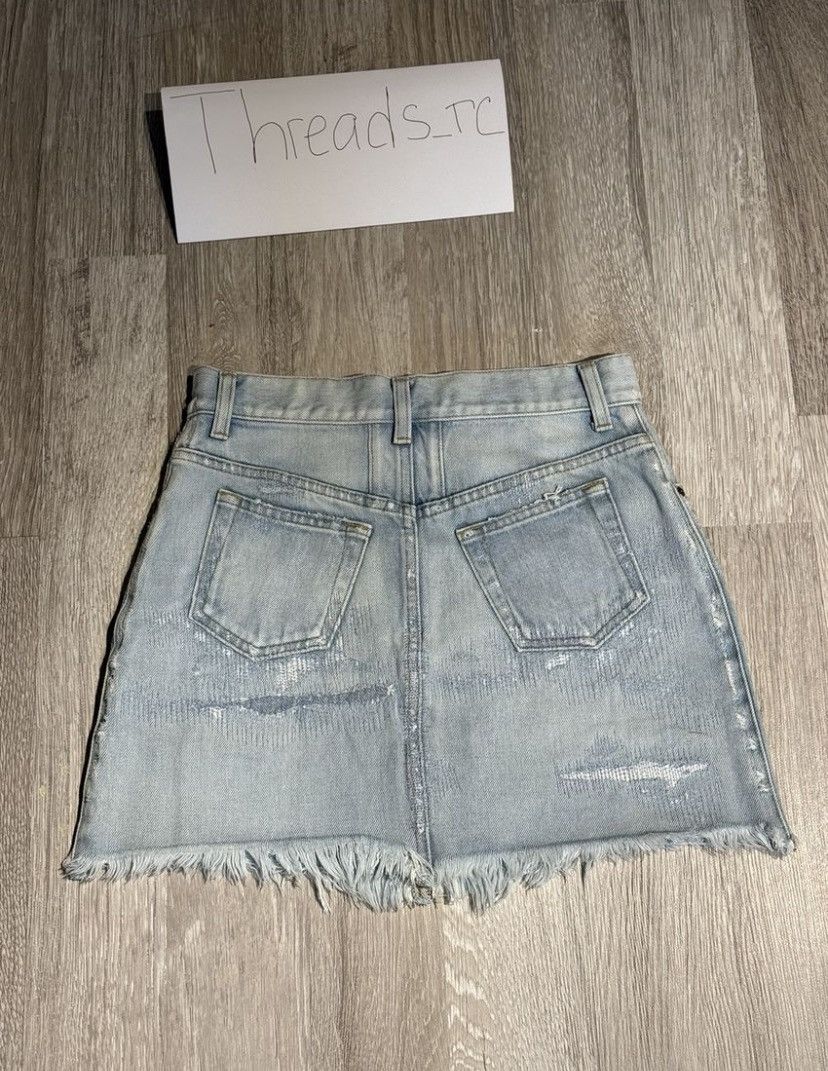 Saint Laurent Denim Skirt