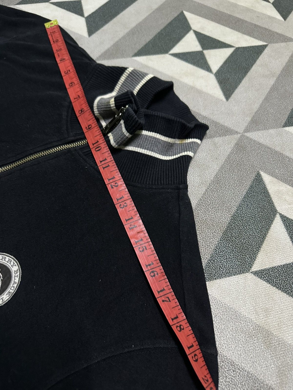 Burberry Burberry black label full zipper black jacket Size US M / EU 48-50 / 2 - 12 Thumbnail