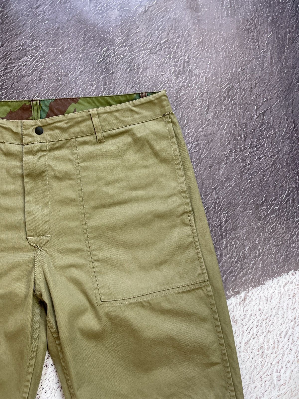 Japanese Brand × Maharishi Maharishi reversible camouflage/beige military shorts rare Size US 36 / EU 52 - 21 Thumbnail