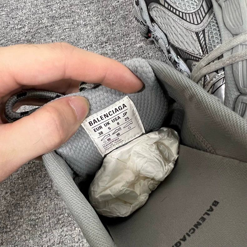 Balenciaga Balenciaga Make old grey slipper shoes 2502-Nextarrow Size US 5.5 / EU 38 - 7 Thumbnail