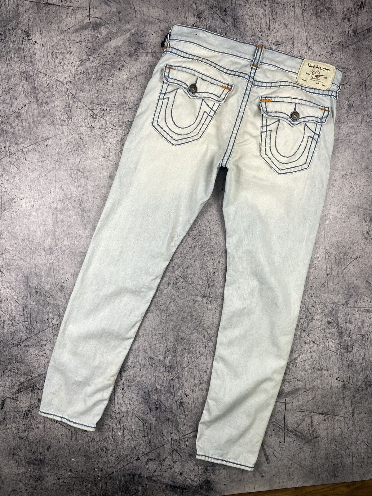 True Religion Vintage True Religion Y2K Denim Jeans Pants Size US 36 / EU 52 - 2 Thumbnail