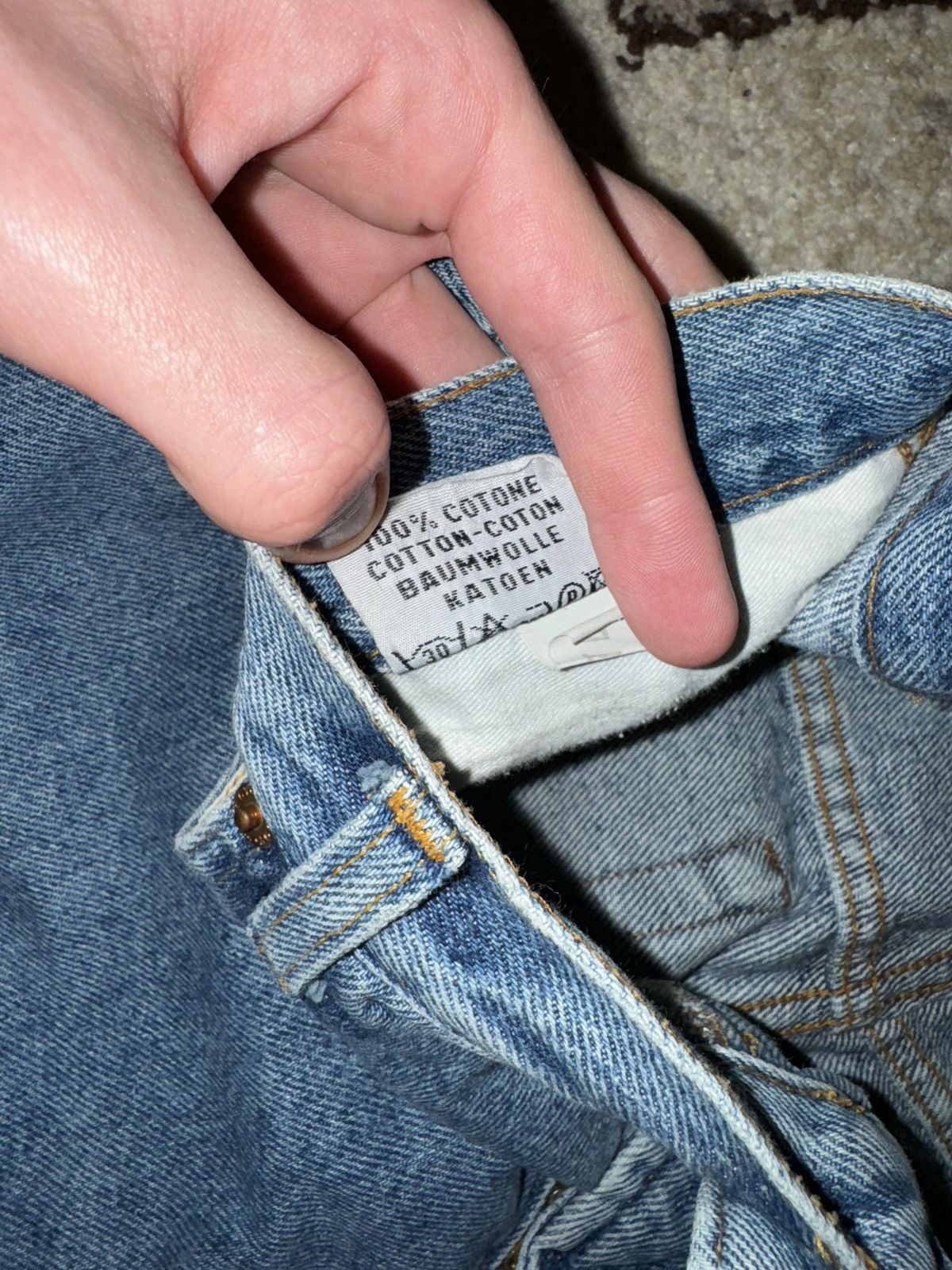 Vintage Vintage Witboy jeans made in Italy 90s Size US 33 - 7 Thumbnail