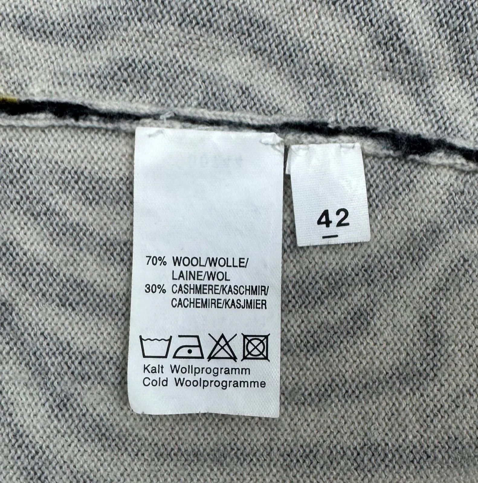 Other Nice Connection Animal Full Frinted Pullover Wool Cashmere Size L / US 10 / IT 46 - 10 Thumbnail