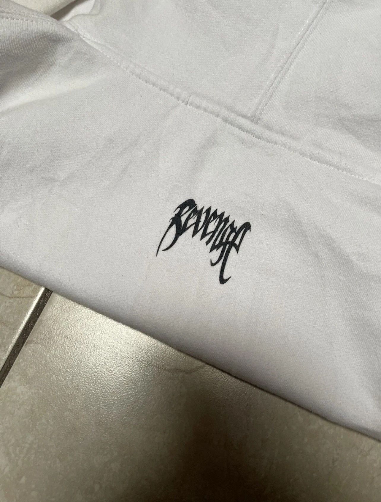 Revenge Revenge x Young Thug Hoodie White Medium SP5DER Size US M / EU 48-50 / 2 - 5 Thumbnail