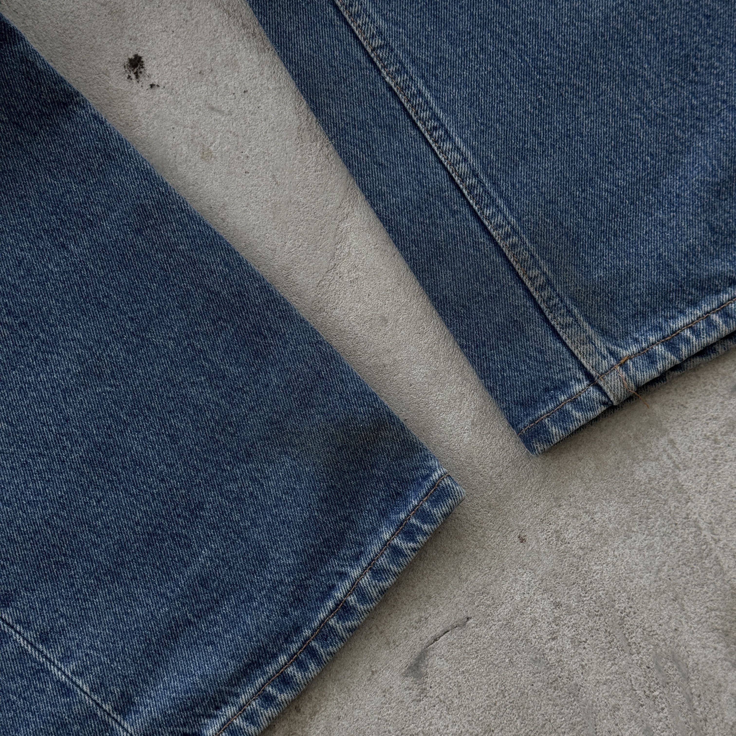 Levi's Levi's 501 Vintage Blue Denim Straight Jeans 34x34 Size US 34 / EU 50 - 6 Thumbnail