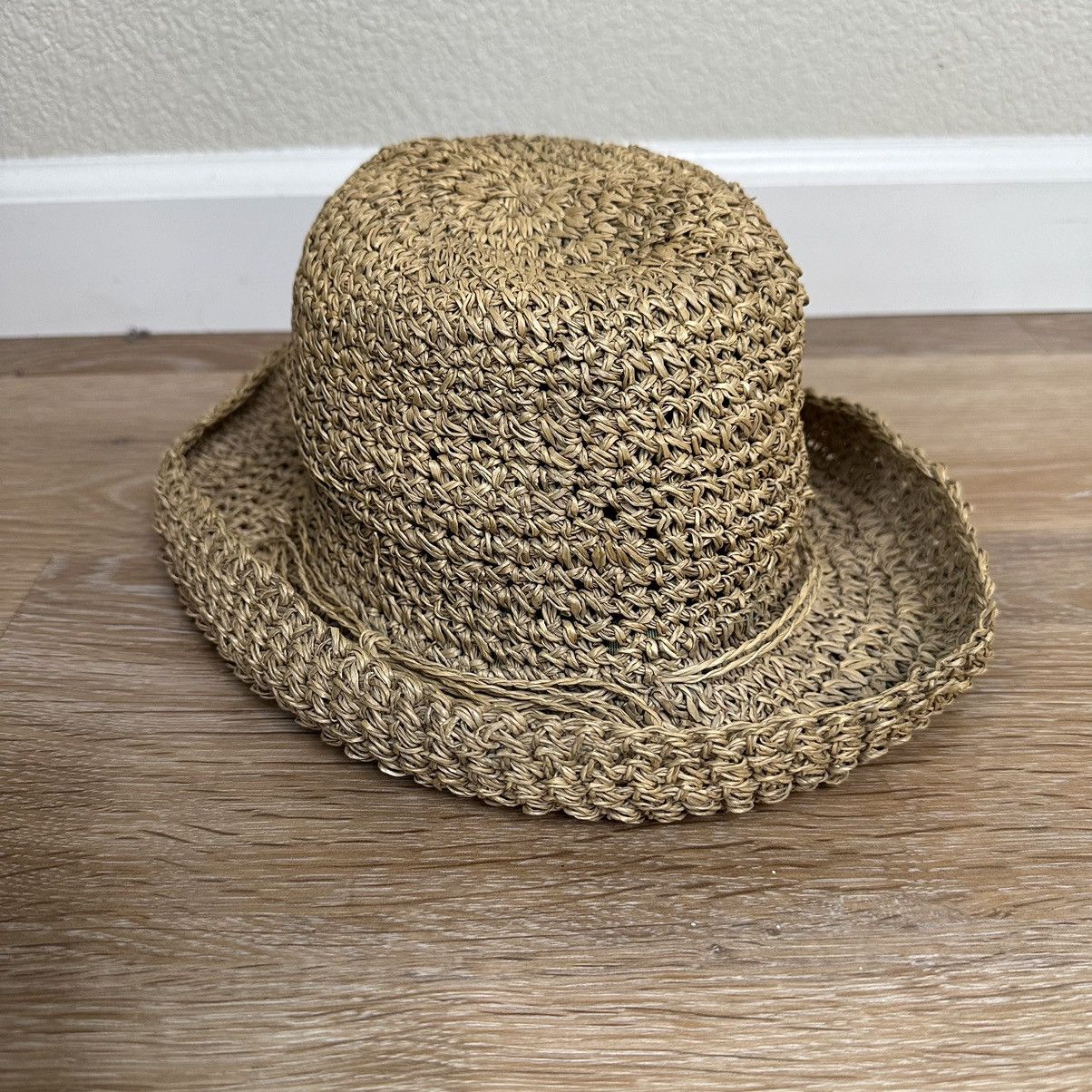 Other Scala Gal Straw Packable Summer Hat Size ONE SIZE - 4 Thumbnail