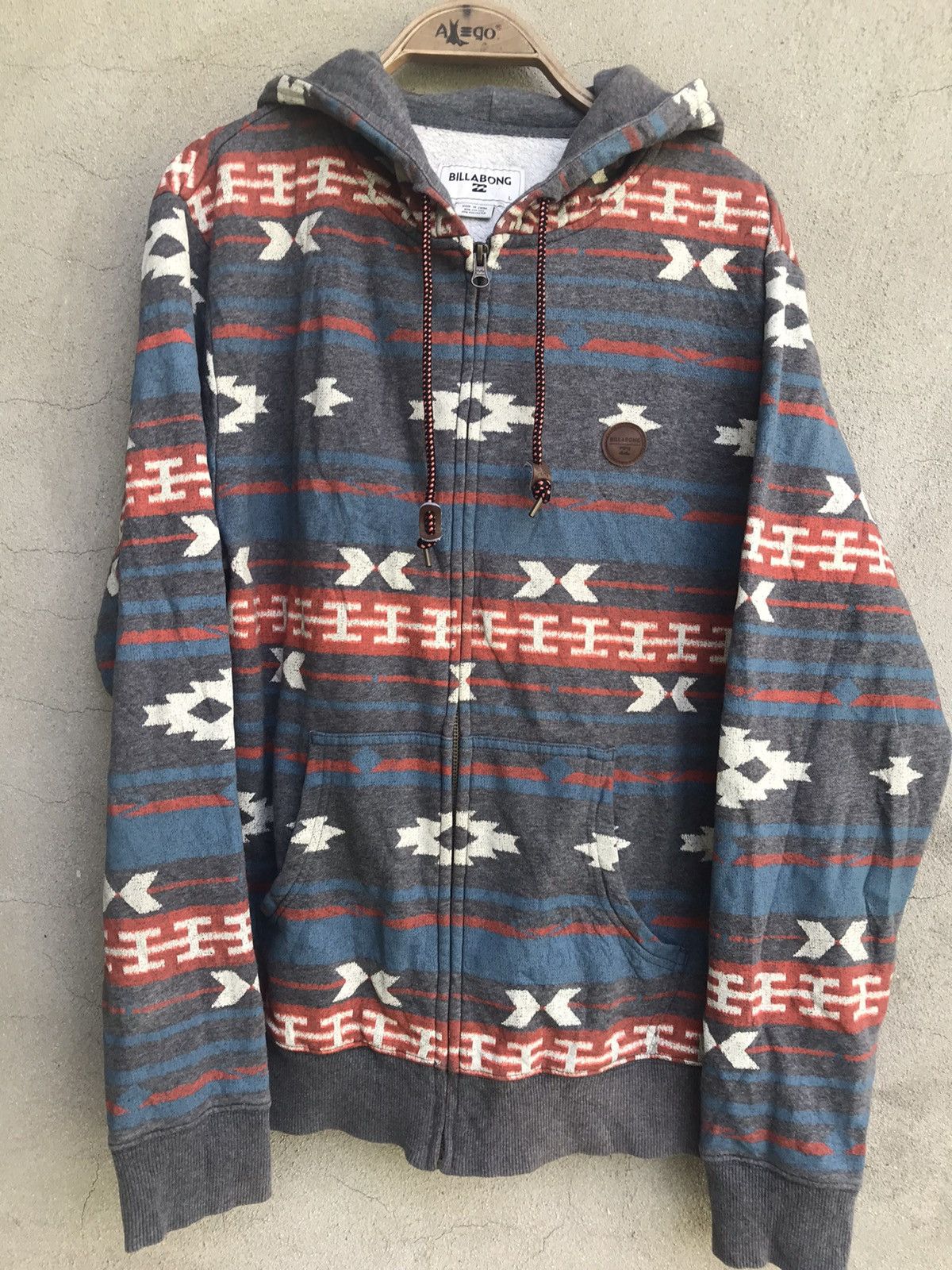 Billabong × Vintage Billabong navajo hoodie Size US M / EU 48-50 / 2 - 1 Thumbnail