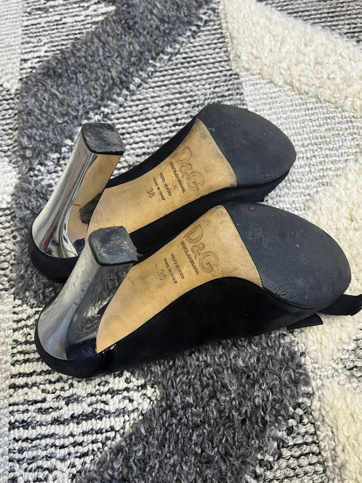 Dolce & Gabbana DOLCE GABBANA Y2K VINTAGE HIGH HEEL SHOES Size US 8 / IT 38 - 7 Thumbnail