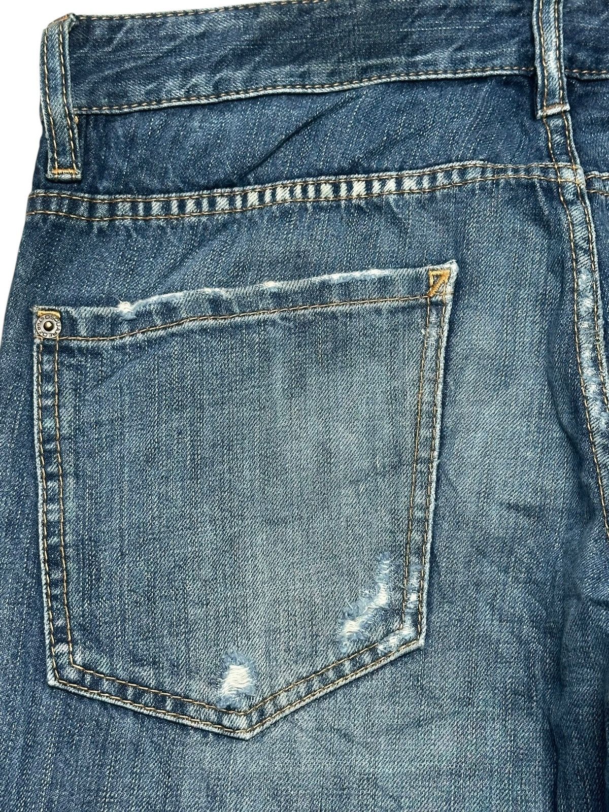 Dsquared2 Dsquared2 Vintage Authentic Distressed Slim With Faded Wash Size US 33 - 11 Thumbnail
