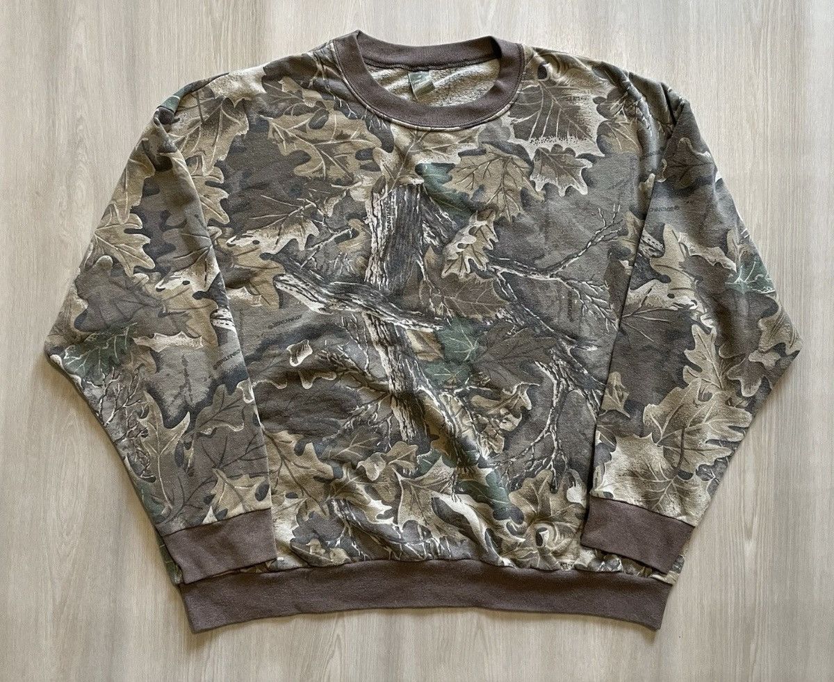 Realtree VTG 90s Camo Gem Collection USA Camo Realtree Sweater Sz XL Size US XL / EU 56 / 4 - 1 Thumbnail