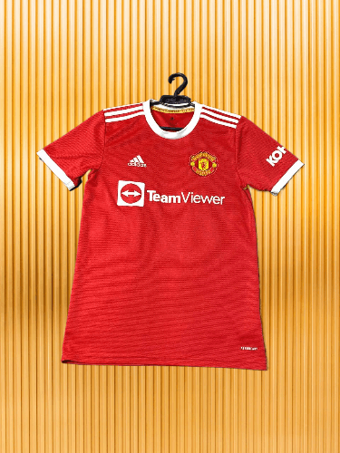 Adidas Adidas Manchester United Soccer Jersey Size US S / EU 44-46 / 1 - 1 Thumbnail