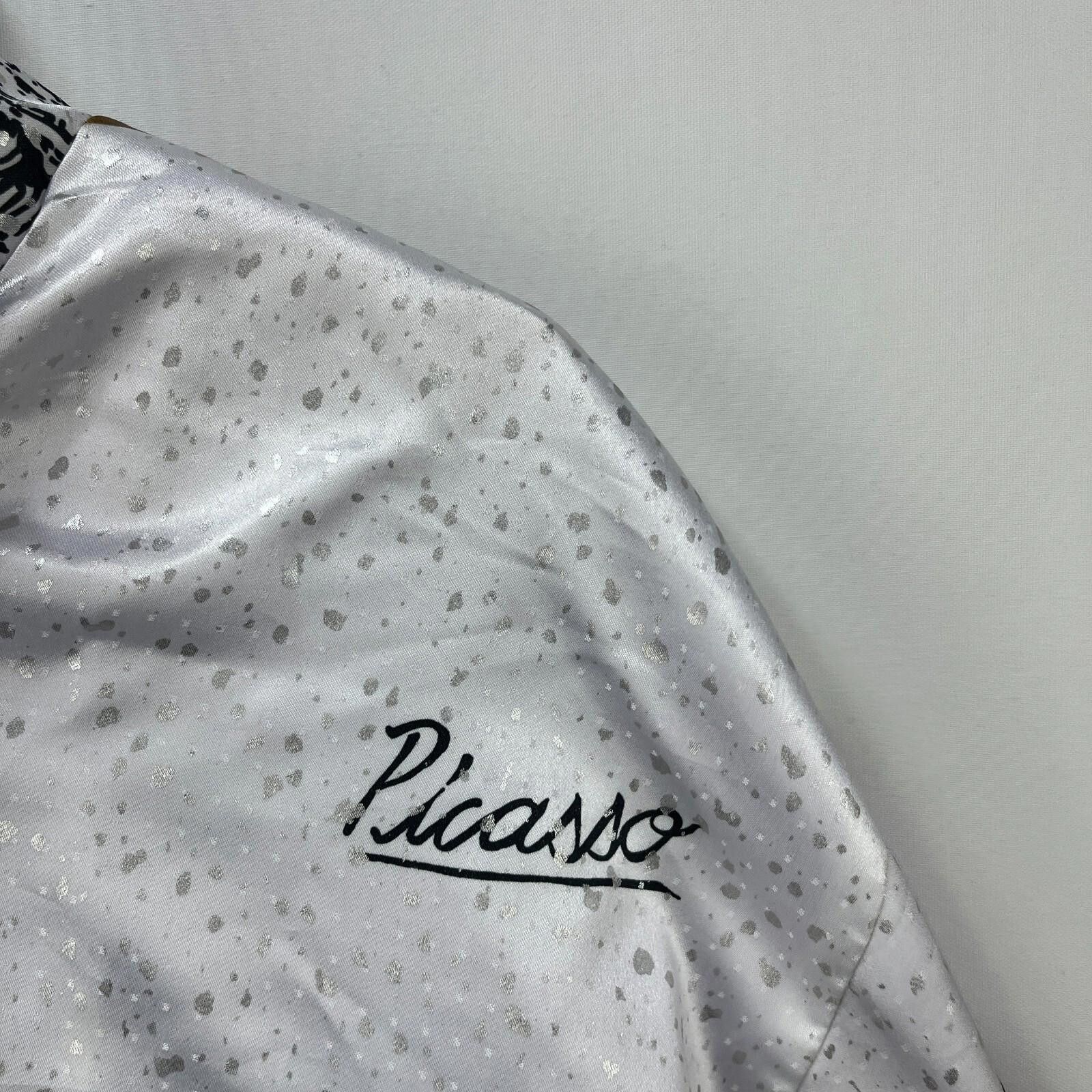 Vintage Vintage 80s Picasso Windbreaker Art Jacket Medium AOP Size US M / EU 48-50 / 2 - 5 Thumbnail