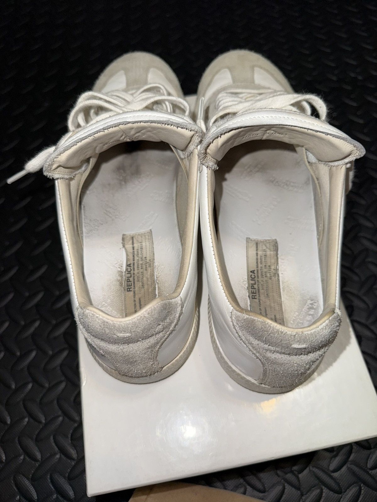 Maison Margiela Maison Margiela Replica GAT Sneakers White/Grey 46 13 Size US 13 / EU 46 - 4 Thumbnail