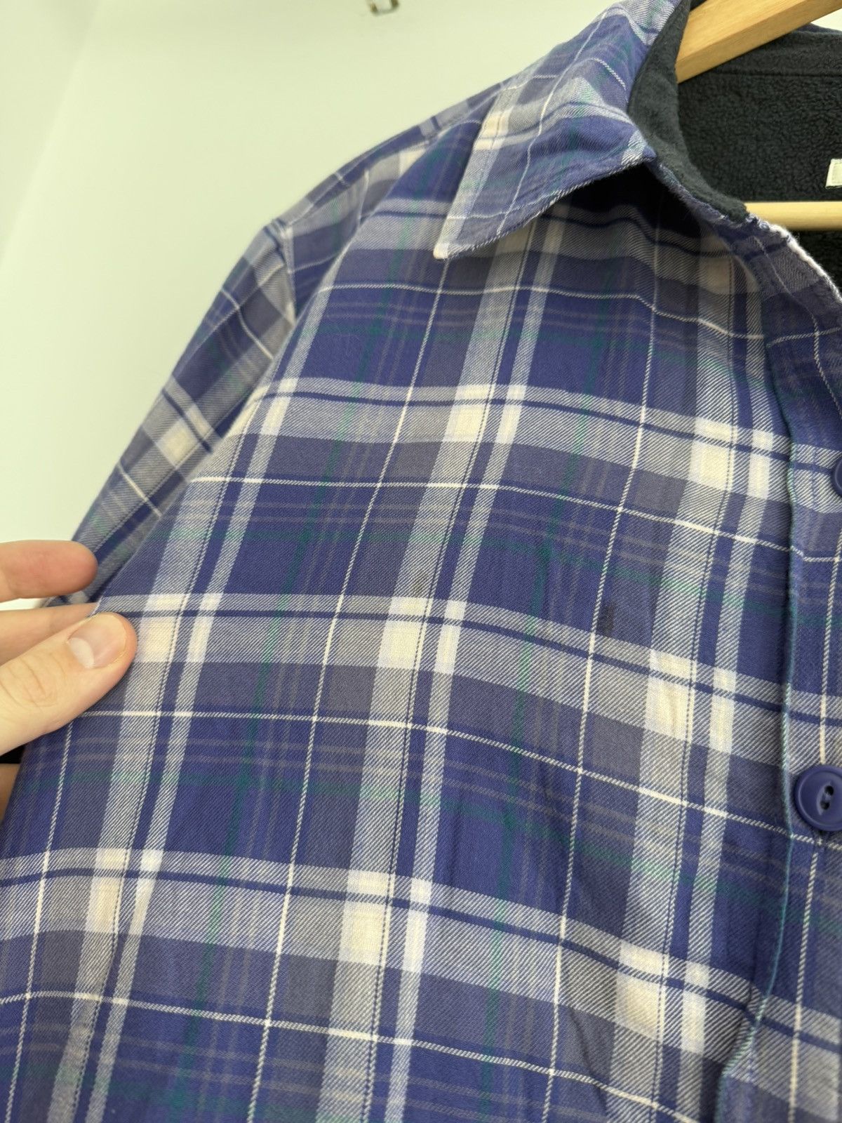 Flannel × L.L. Bean × Vintage L.L.Bean Vintage Fleece Shirt Size US XL / EU 56 / 4 - 6 Thumbnail