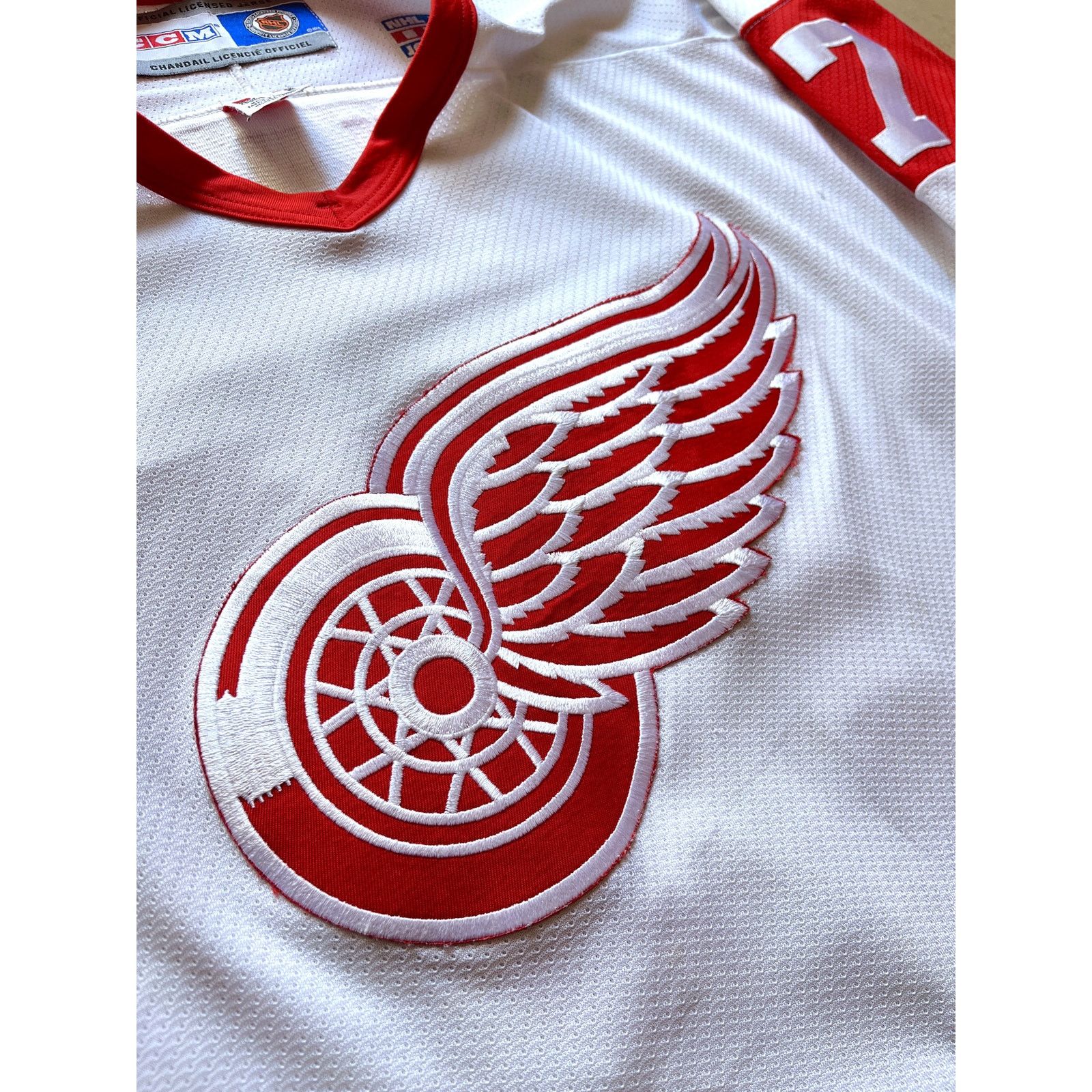 Ccm × NHL Brett HULL Detroit Red Wings CCM jersey XL hockey vintage Size US XL / EU 56 / 4 - 11 Thumbnail