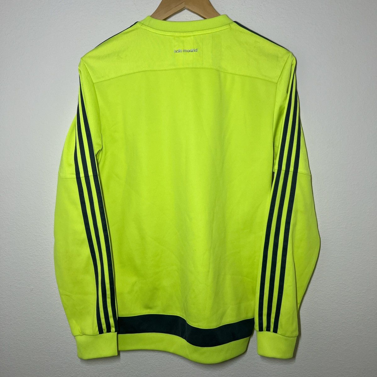 Adidas Soccer Jersey Real Madrid Neon Yellow Adidas Sweatshirt Grailed