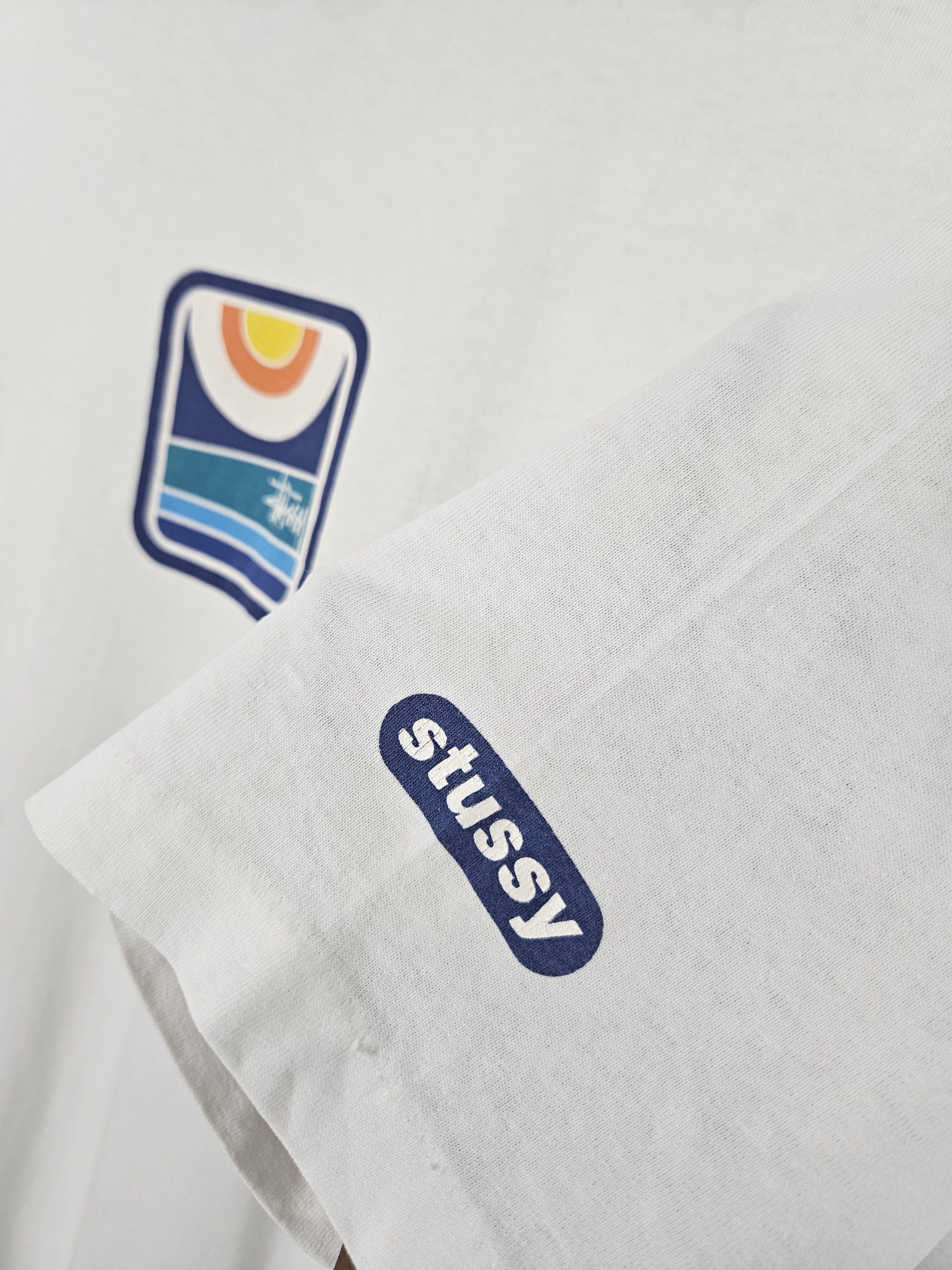 Stussy Vintage STUSSY USA logo 90s shirt Size US L / EU 52-54 / 3 - 3 Thumbnail