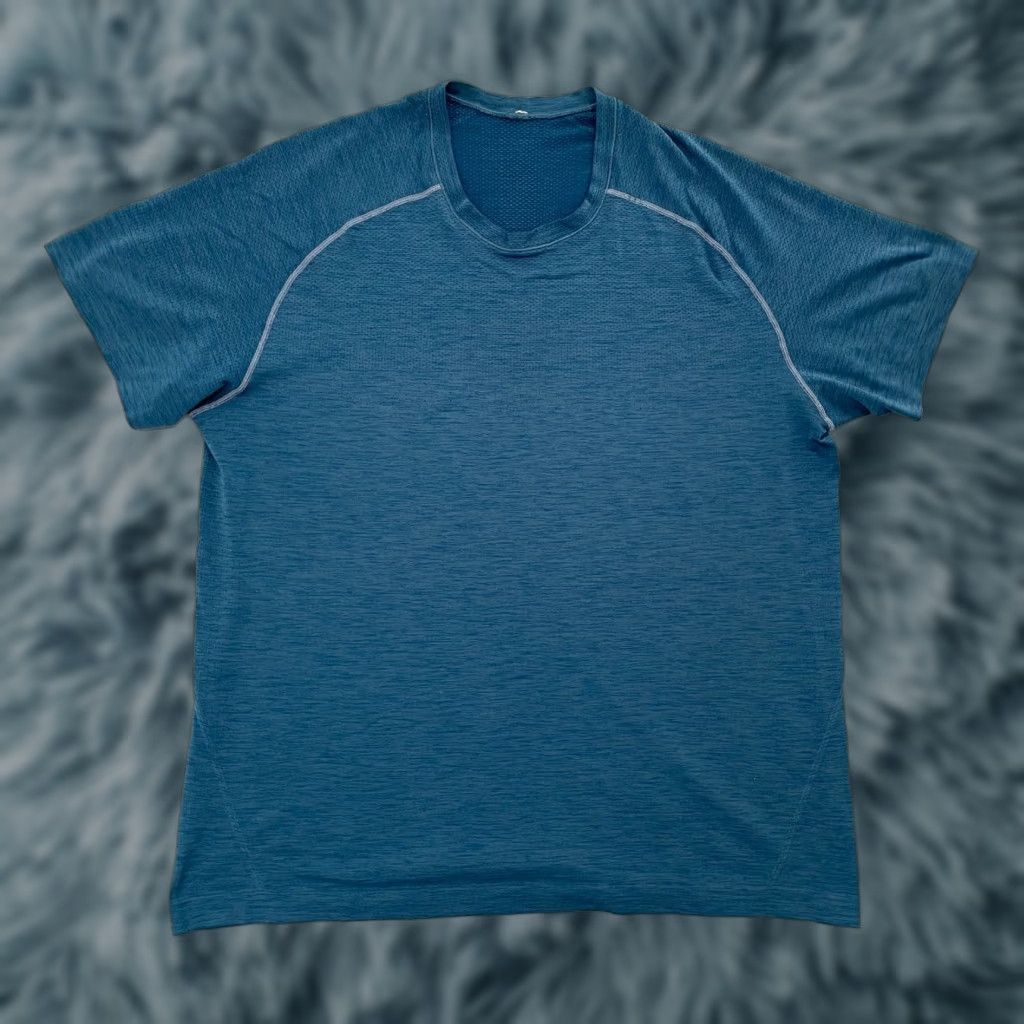 Lululemon Lululemon Metal Vent Tech Shirt Adult XL Blue Short Sleeve Active Top Mens XL Size US XL / EU 56 / 4 - 1 Thumbnail