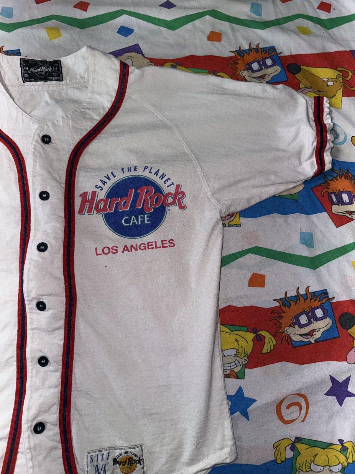 Hard Rock Cafe Vintage Hard Rock Cafe Baseball Jersey New Orleans Size US M / EU 48-50 / 2 - 1 Thumbnail