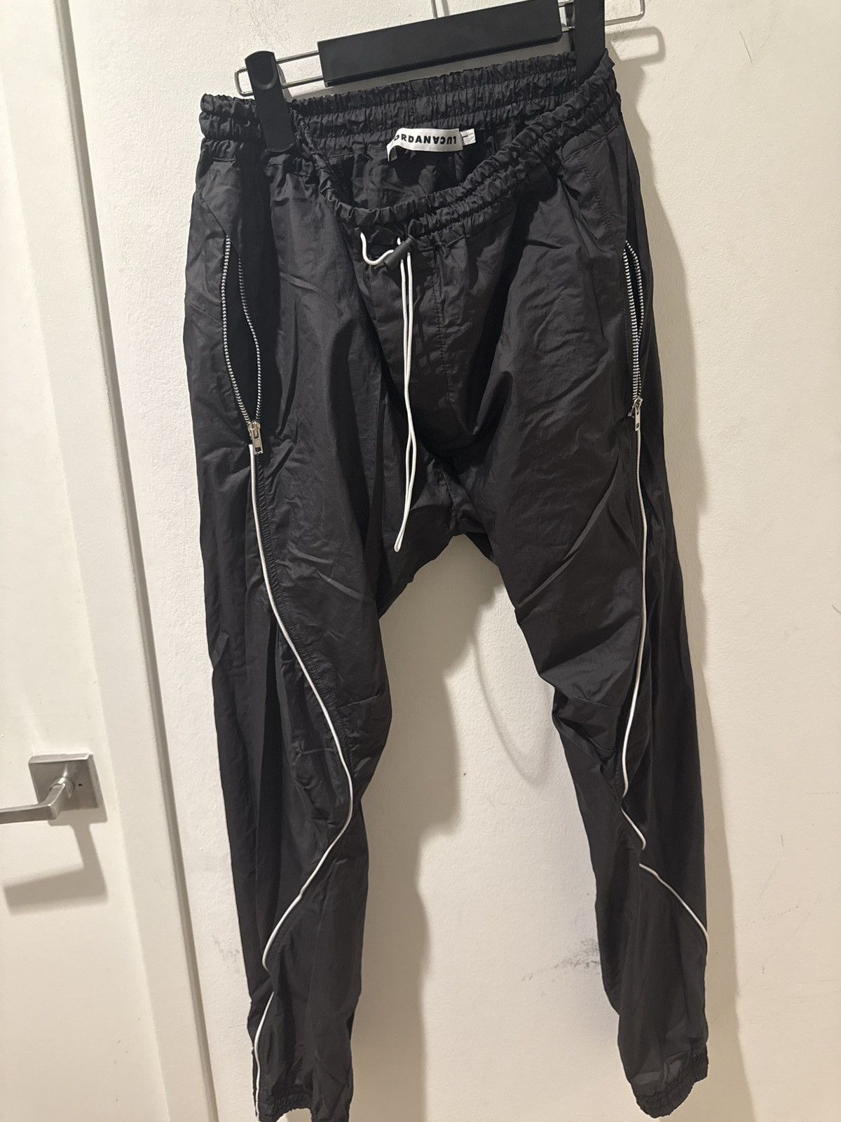 JordanLuca Jordan Luca track pants size L (runs slim and short) Size US 32 / EU 48 - 1 Thumbnail