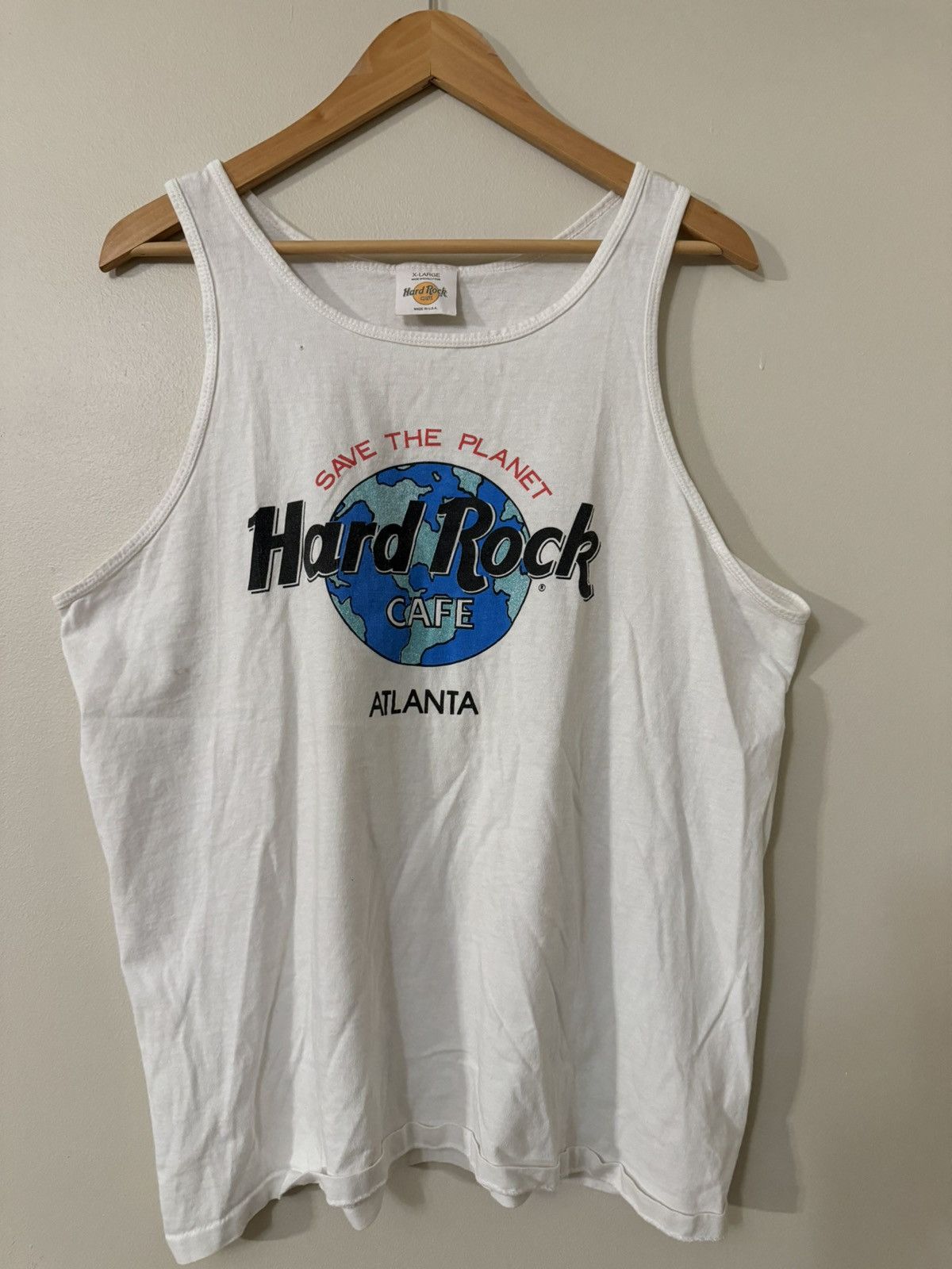 Vintage Hard Rock Tank Top Size US XL / EU 56 / 4 - 1 Thumbnail