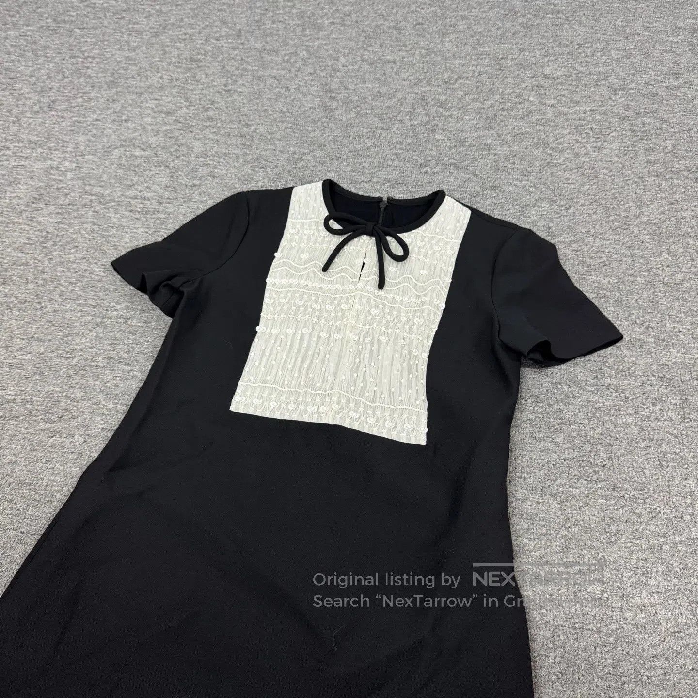 Valentino Valentino size 40 Hepburn-style black and white patterned b Size L / US 10 / IT 46 - 3 Thumbnail
