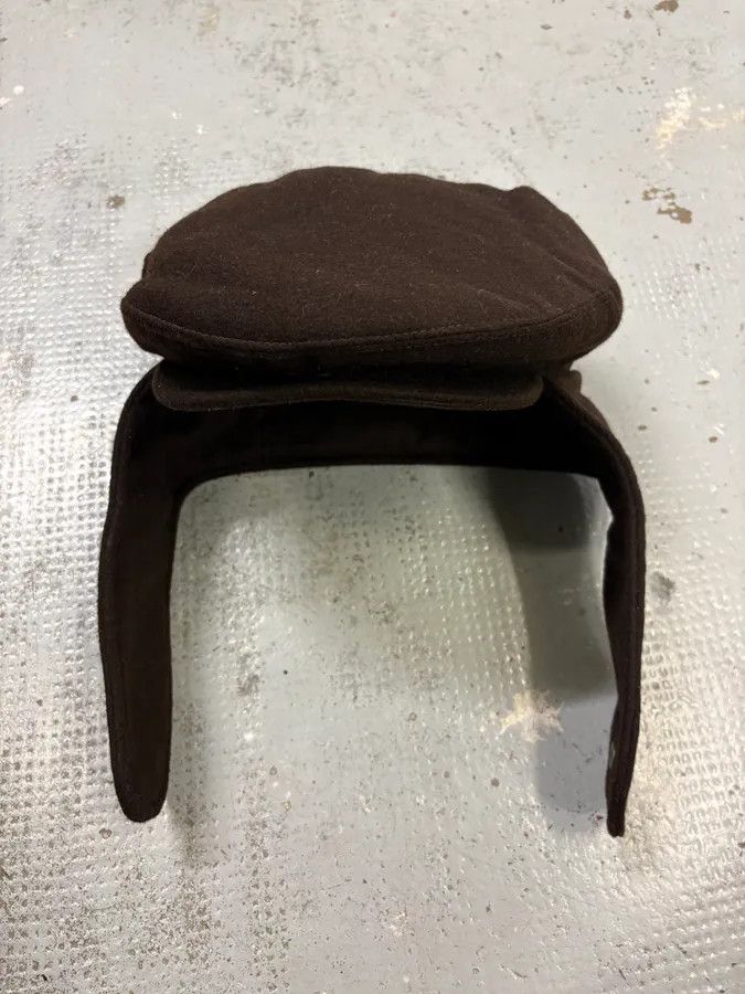 Maison Margiela FW2007 Maison Margiela Brown Wool Cap Hat Size ONE SIZE - 1 Thumbnail