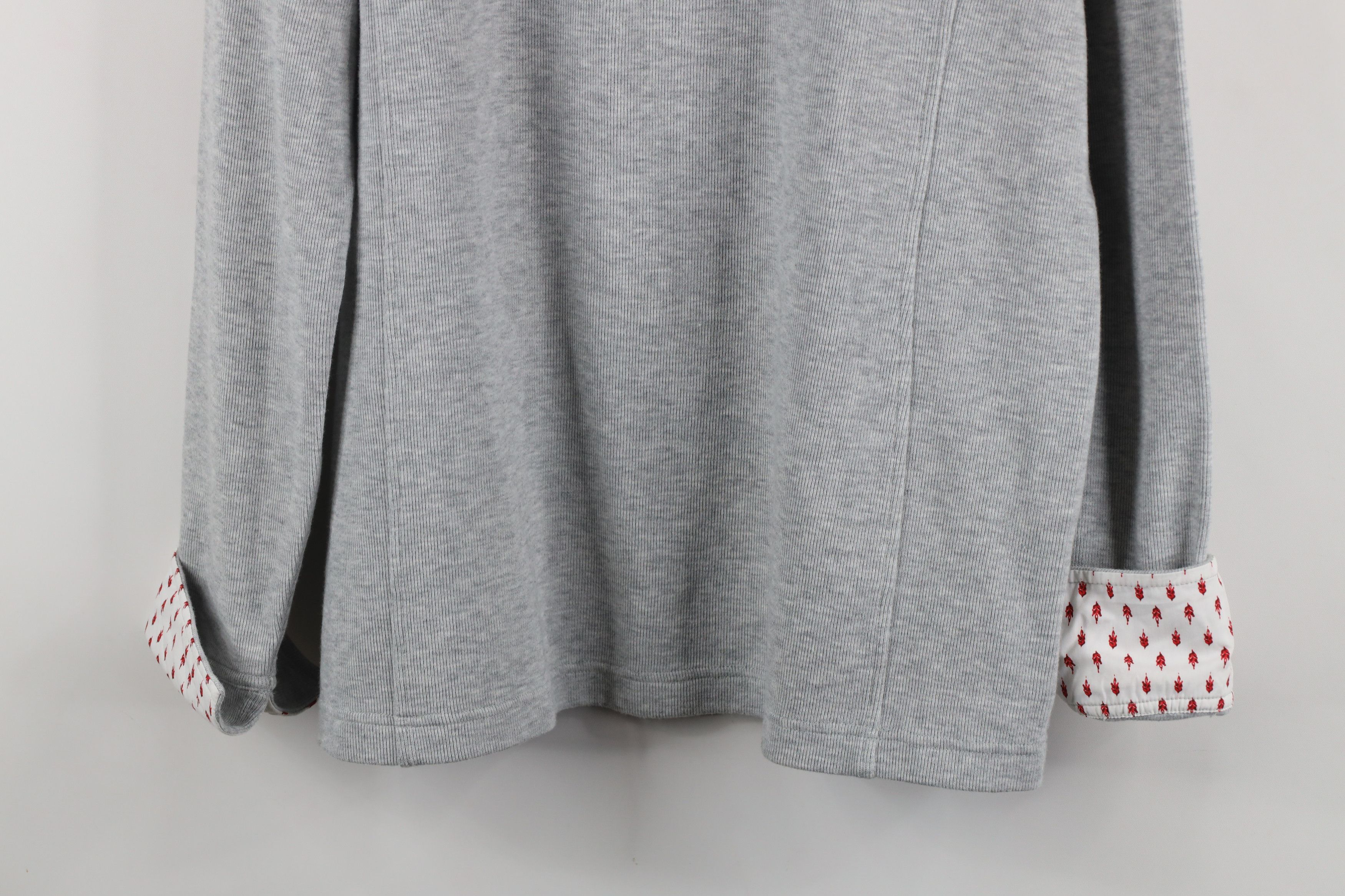 Orvis × Vintage Vintage Orvis Cuff Ribbed Knit Half Zip Pullover Sweater Size XL / US 12-14 / IT 48-50 - 3 Thumbnail