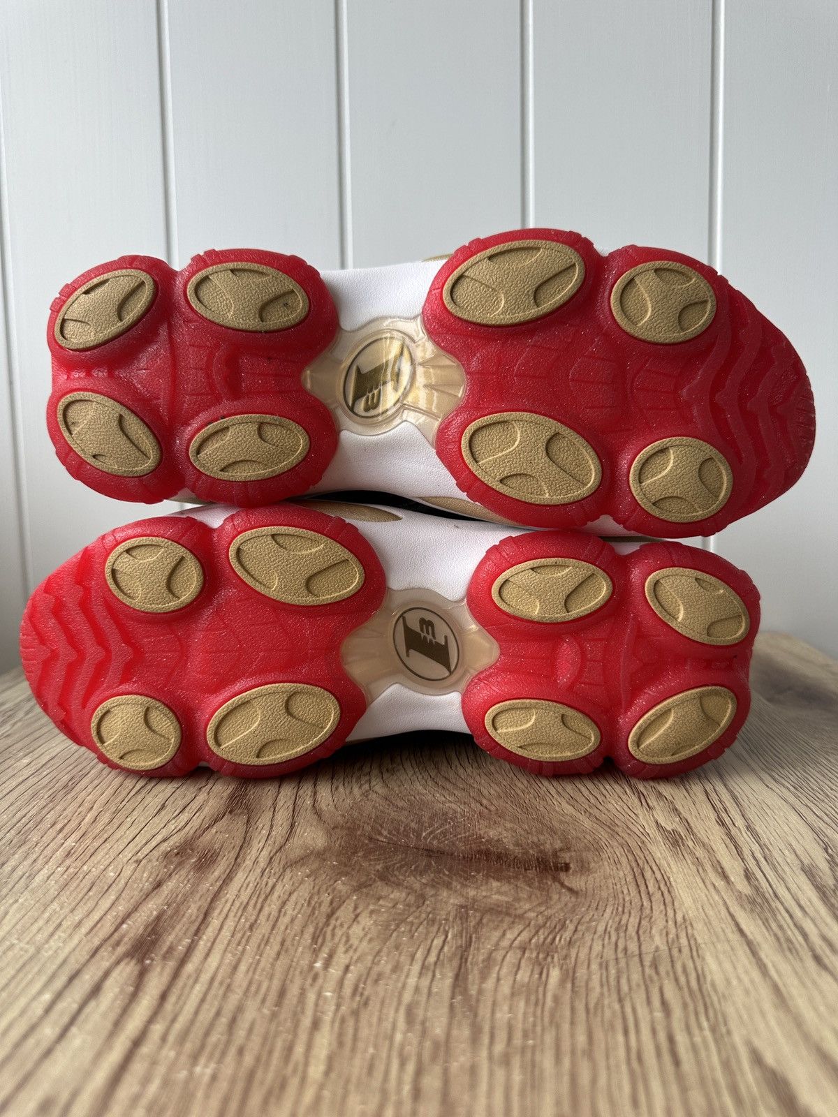 Reebok Reebok Answer IV (Allen Iverson) – White/Red/Gold Size US 10 / EU 43 - 4 Thumbnail