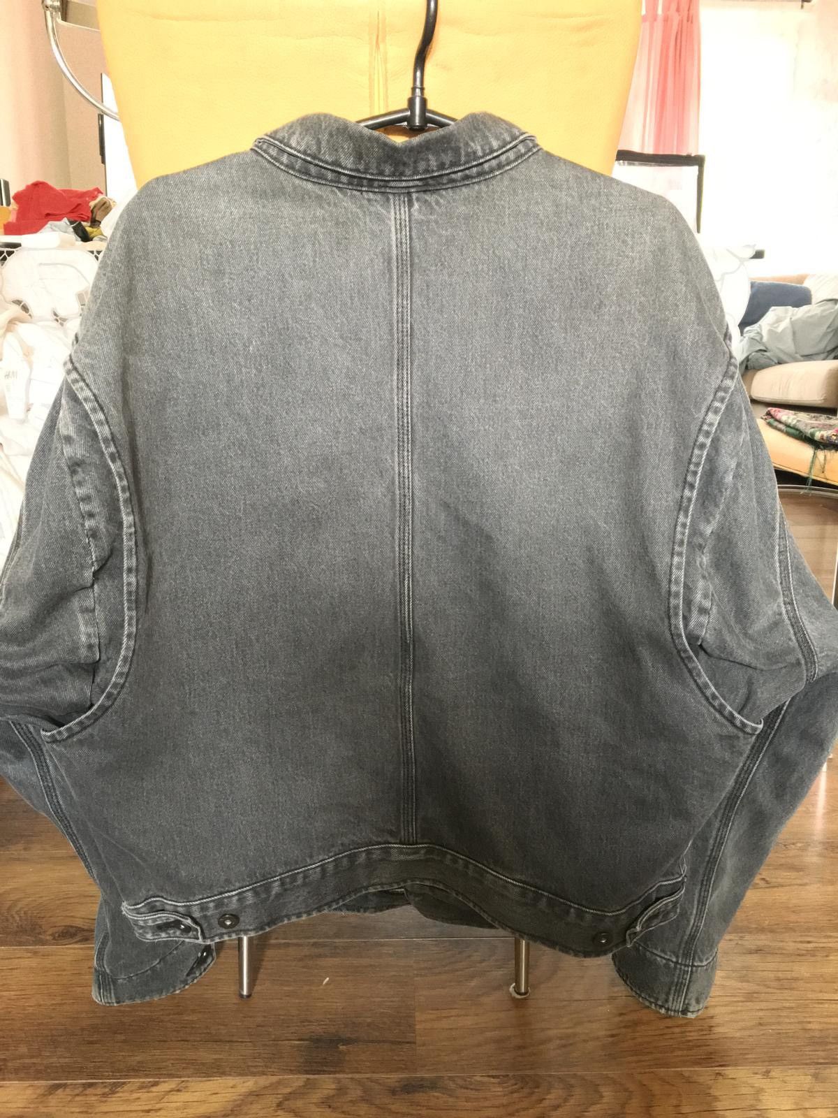 YEEZY SEASON 5 OVERSIZED DENIM WORKER JACKET FADED INK