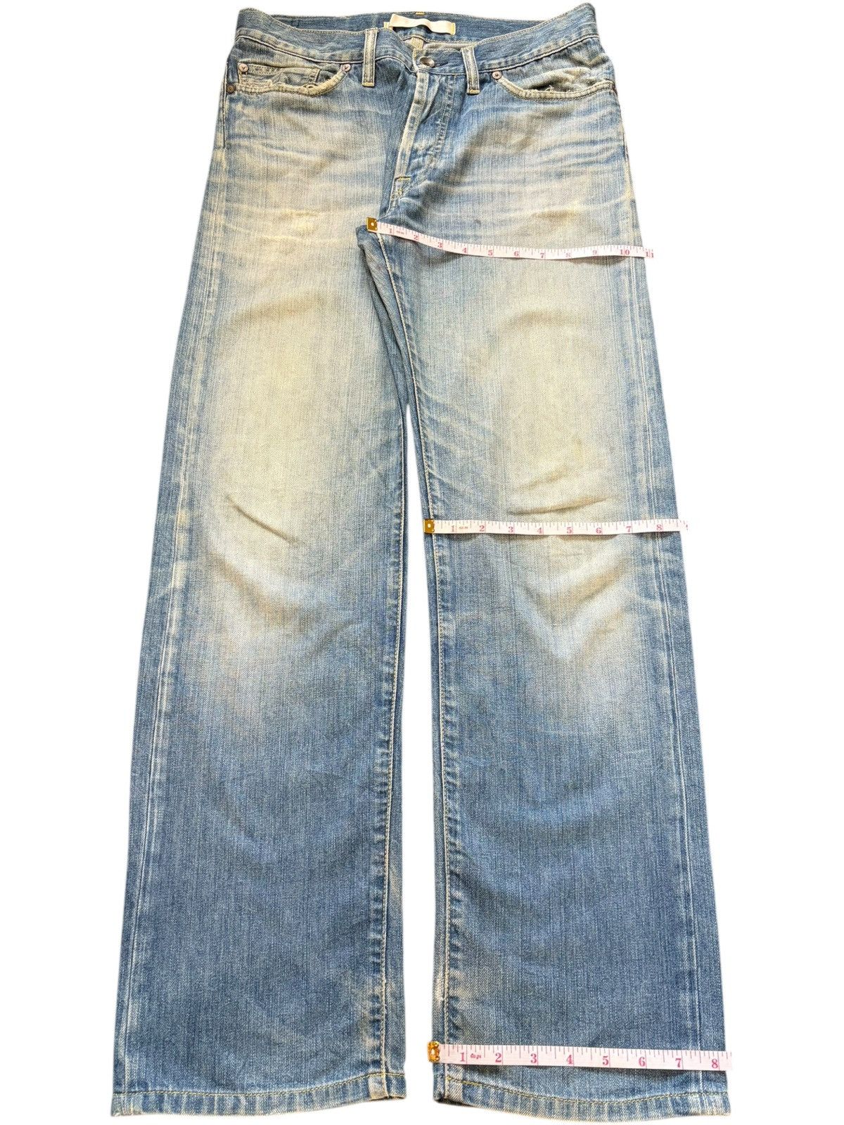 Energie Vintage Italy Energie Mud Wash Distress Loose Jeans Size US 30 / EU 46 - 8 Thumbnail