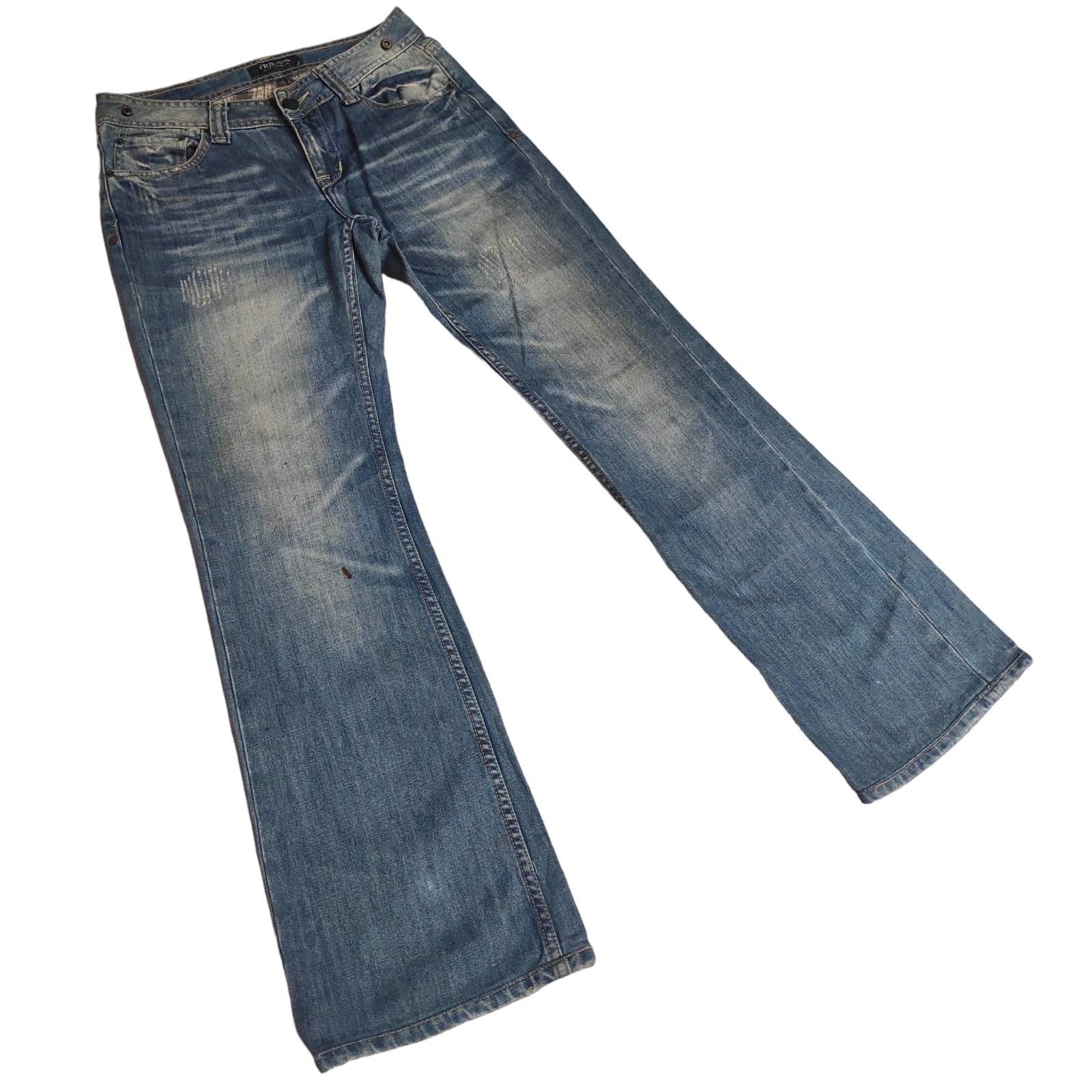 Hysteric Glamour Flare Jeans FR JEANS LADY Low Waist Bootcut Denim Size US 29 - 1 Thumbnail