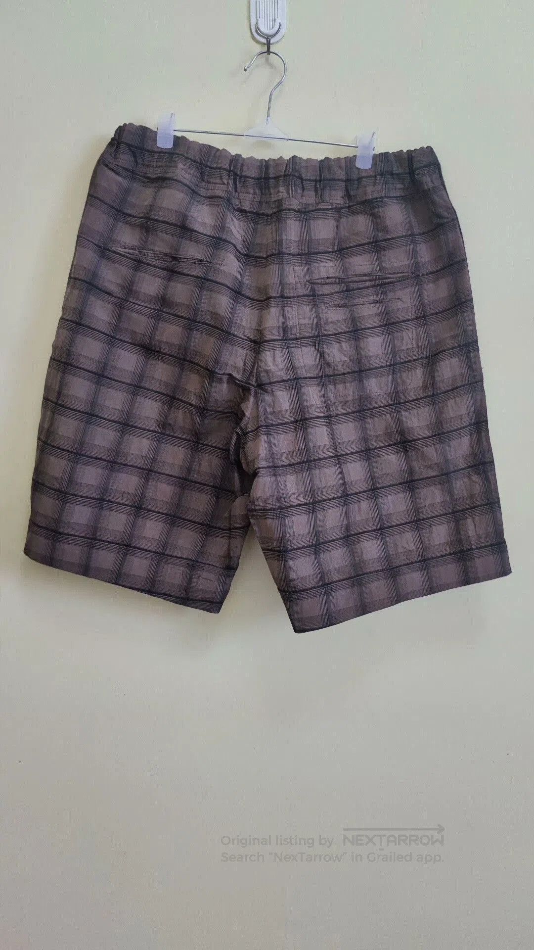 Ziggy Chen Ziggy Chen Plaid Drawstring Shorts. Size US 30 / EU 46 - 7 Thumbnail
