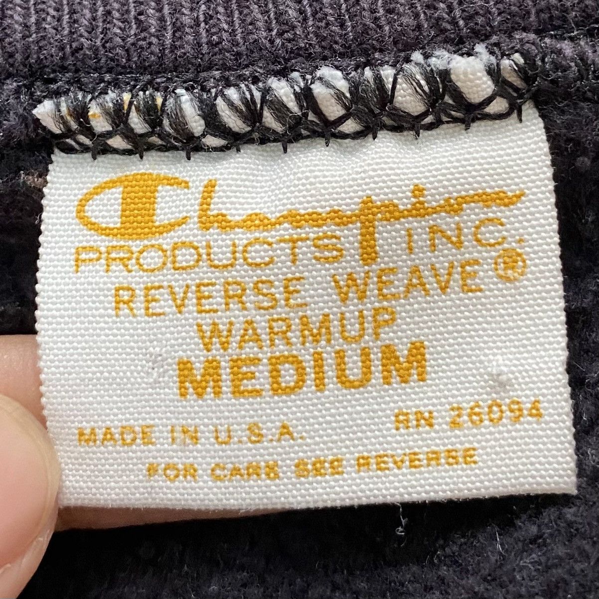 Champion × Vintage Vintage Brand Champion Reverse Weave Sweatshirt 1990s Size US M / EU 48-50 / 2 - 9 Thumbnail