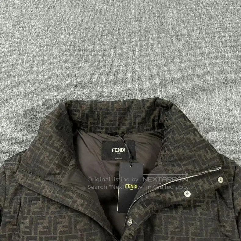 Fendi Fendi 24 Monogram All-over Print Down Jacket. Size US XL / EU 56 / 4 - 2 Thumbnail