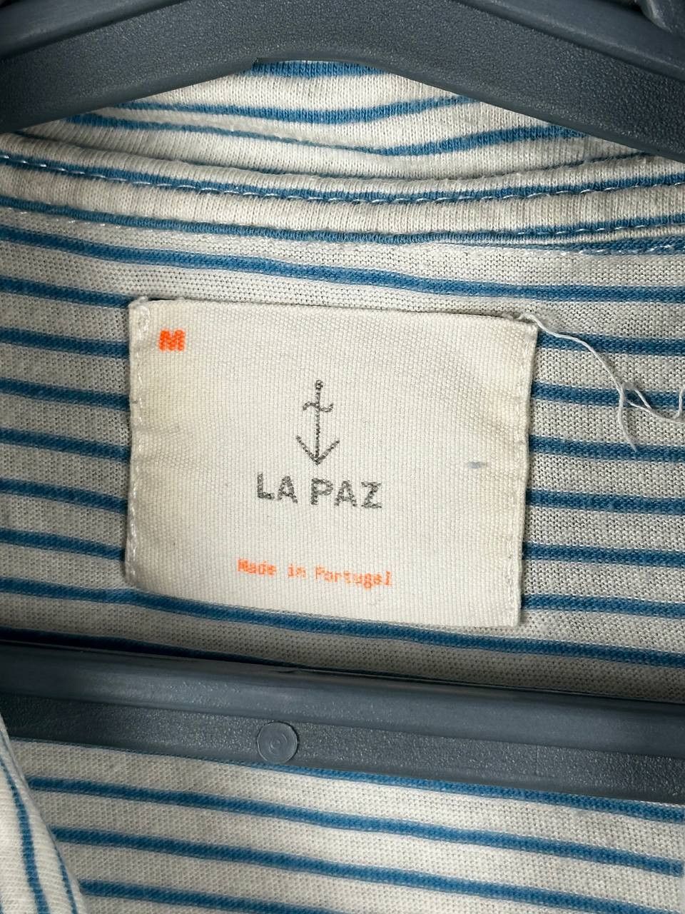 La Paz Luxury La Paz Organic Cotton Striped Polo T Shirt Size US M / EU 48-50 / 2 - 5 Thumbnail
