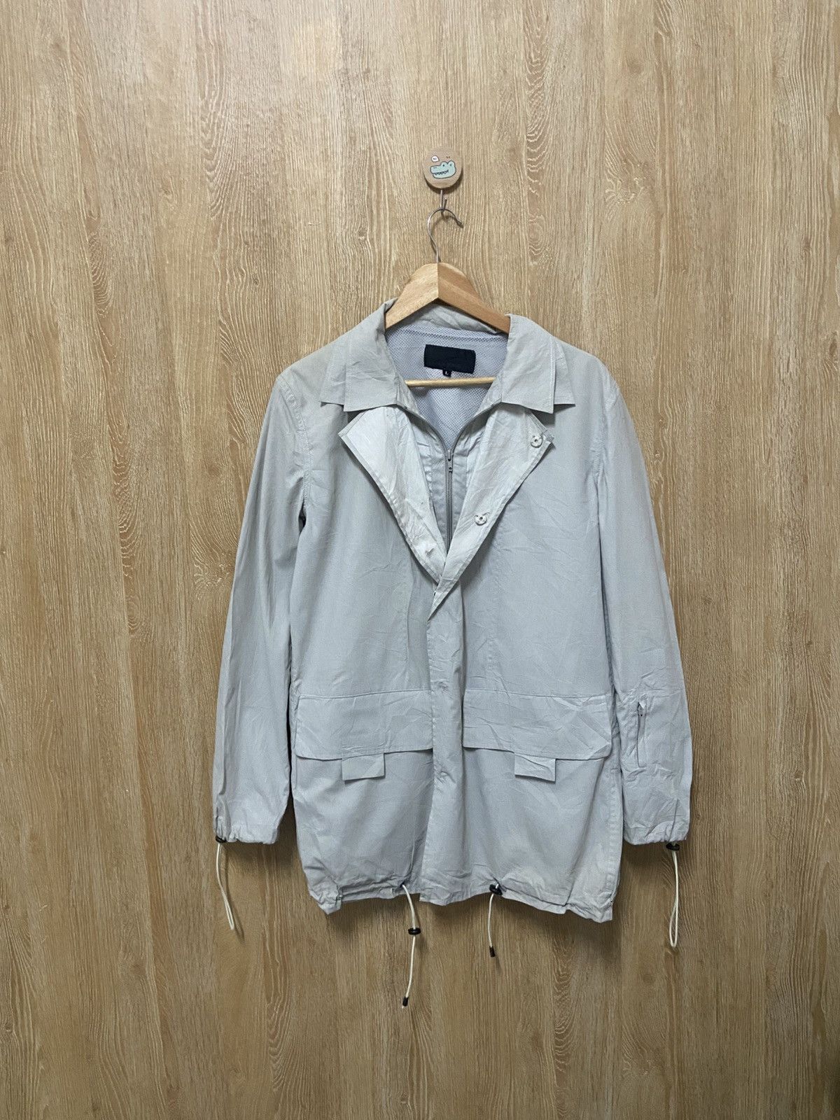 Issey Miyake × Japanese Brand Vtg 90s Tete Homme By Issey Miyake Parka Size US M / EU 48-50 / 2 - 1 Thumbnail