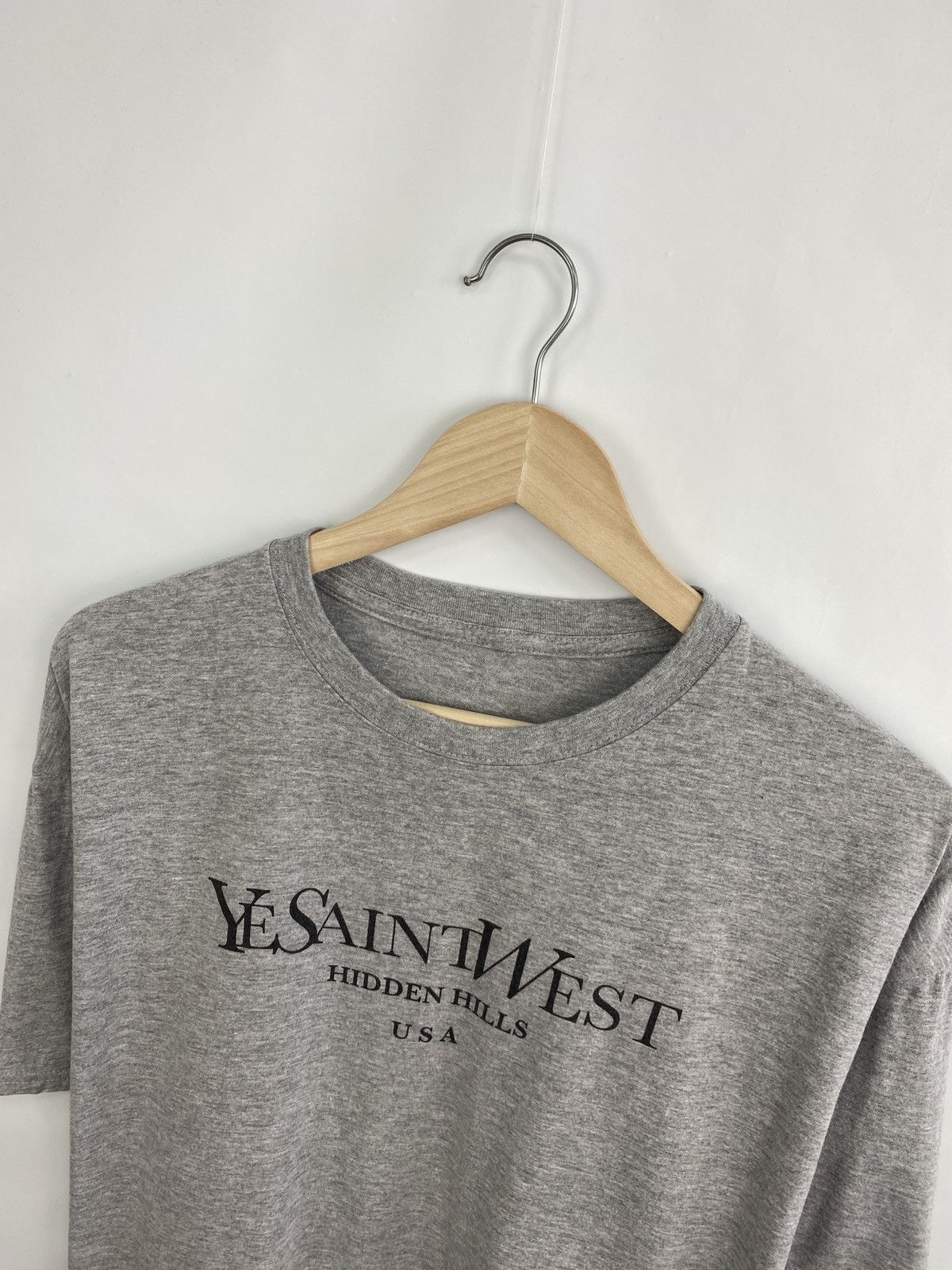 4GSELLER Ye Saint West Hidden Hills USA Kanye West Print logo Size US L / EU 52-54 / 3 - 5 Thumbnail