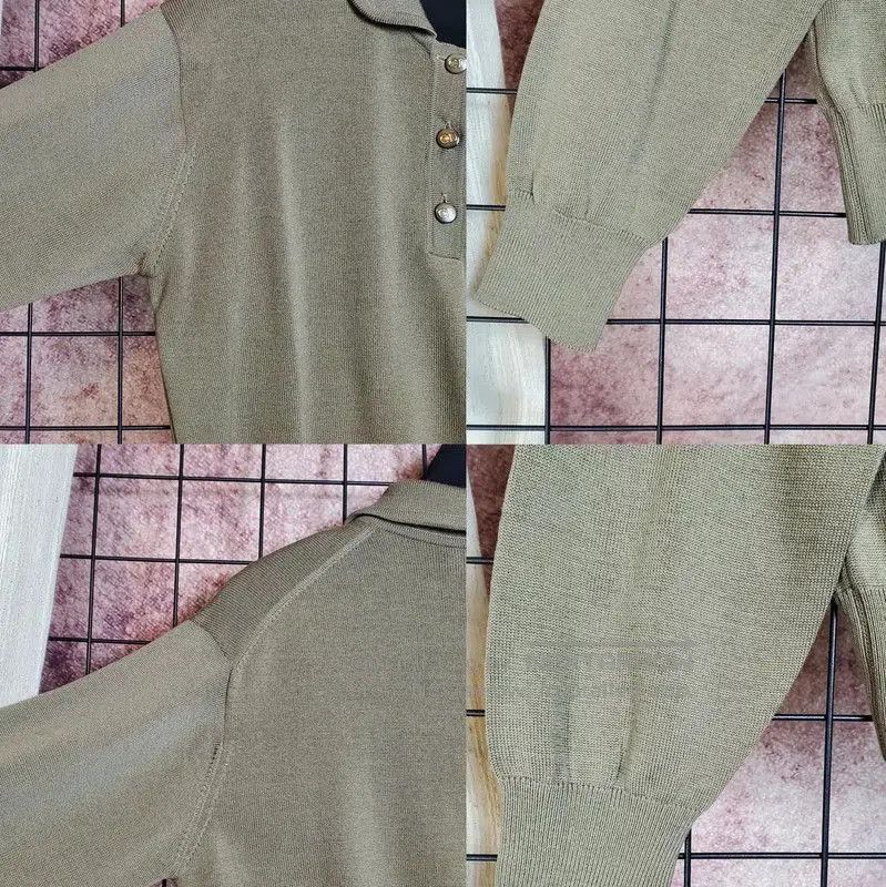 Dior Dior Olive Green Wool Long Sleeve Pullover . Size M / US 6-8 / IT 42-44 - 7 Thumbnail