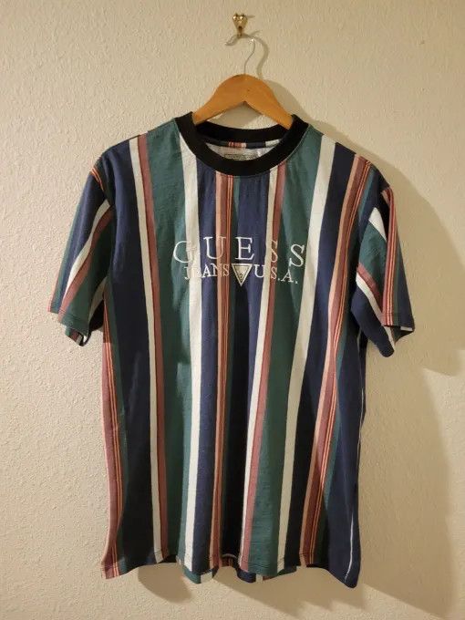 Guess Guess original striped tee Size US S / EU 44-46 / 1 - 1 Thumbnail