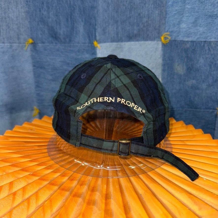Vintage OSFA - Vintage Y2K plaid embroidered dog southern proper hat Size ONE SIZE - 5 Thumbnail