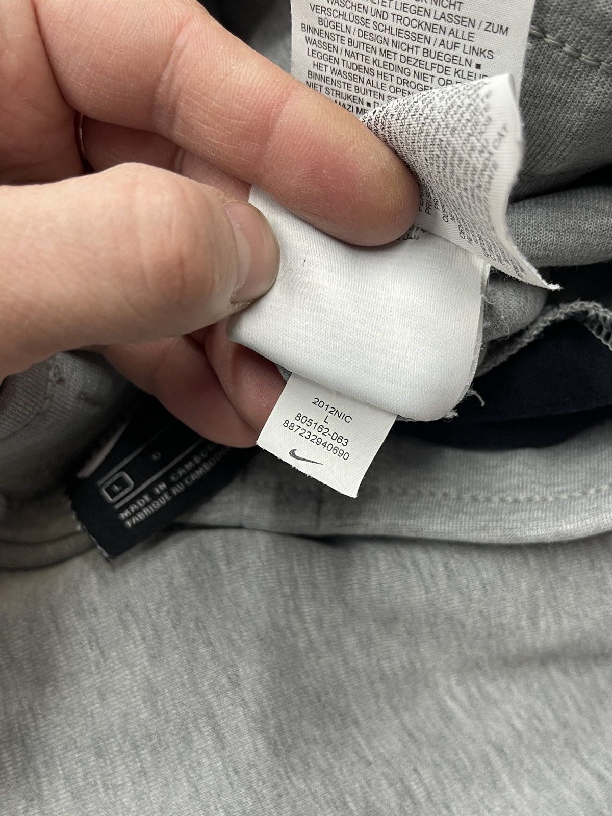 Nike Mens Nike Tech Fleece Grey Sweatpants Drill Y2K ACG TN Size US 34 / EU 50 - 10 Thumbnail