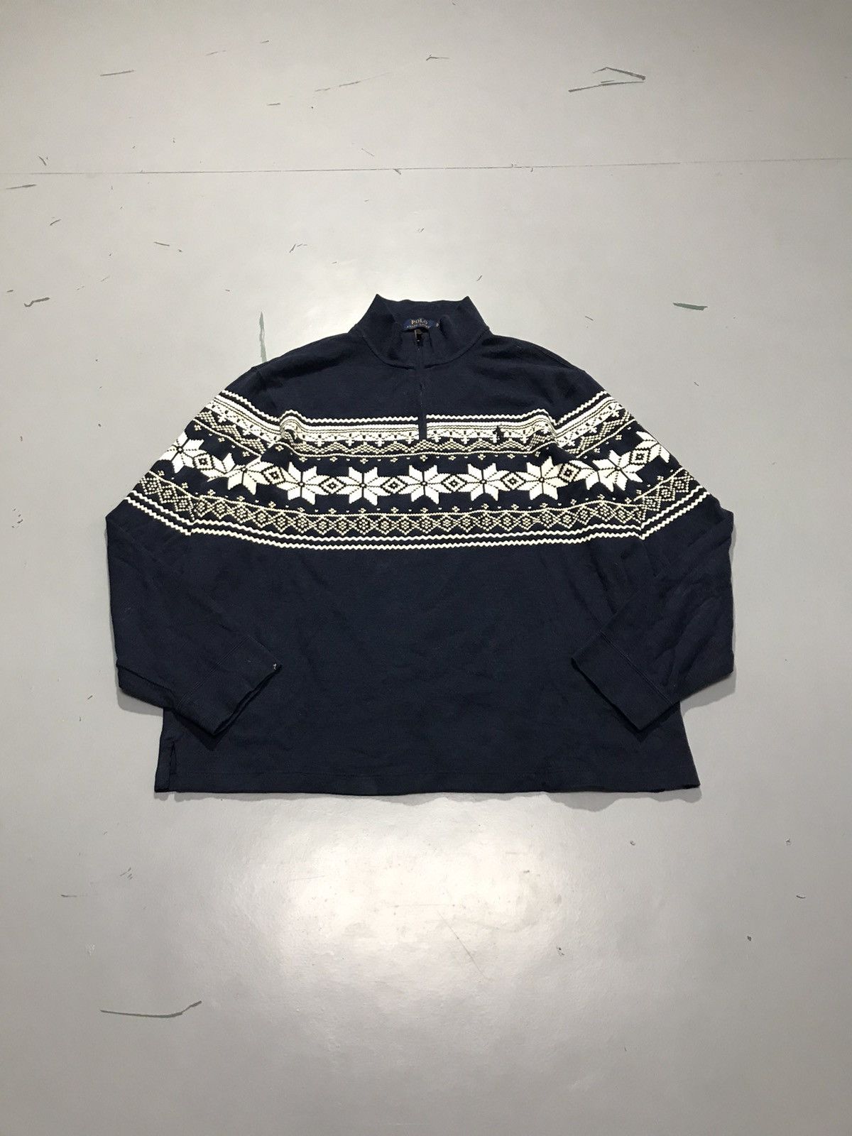 Polo Ralph Lauren Vintage polo Ralph Lauren embroidered knit sweater Size US L / EU 52-54 / 3 - 1 Thumbnail