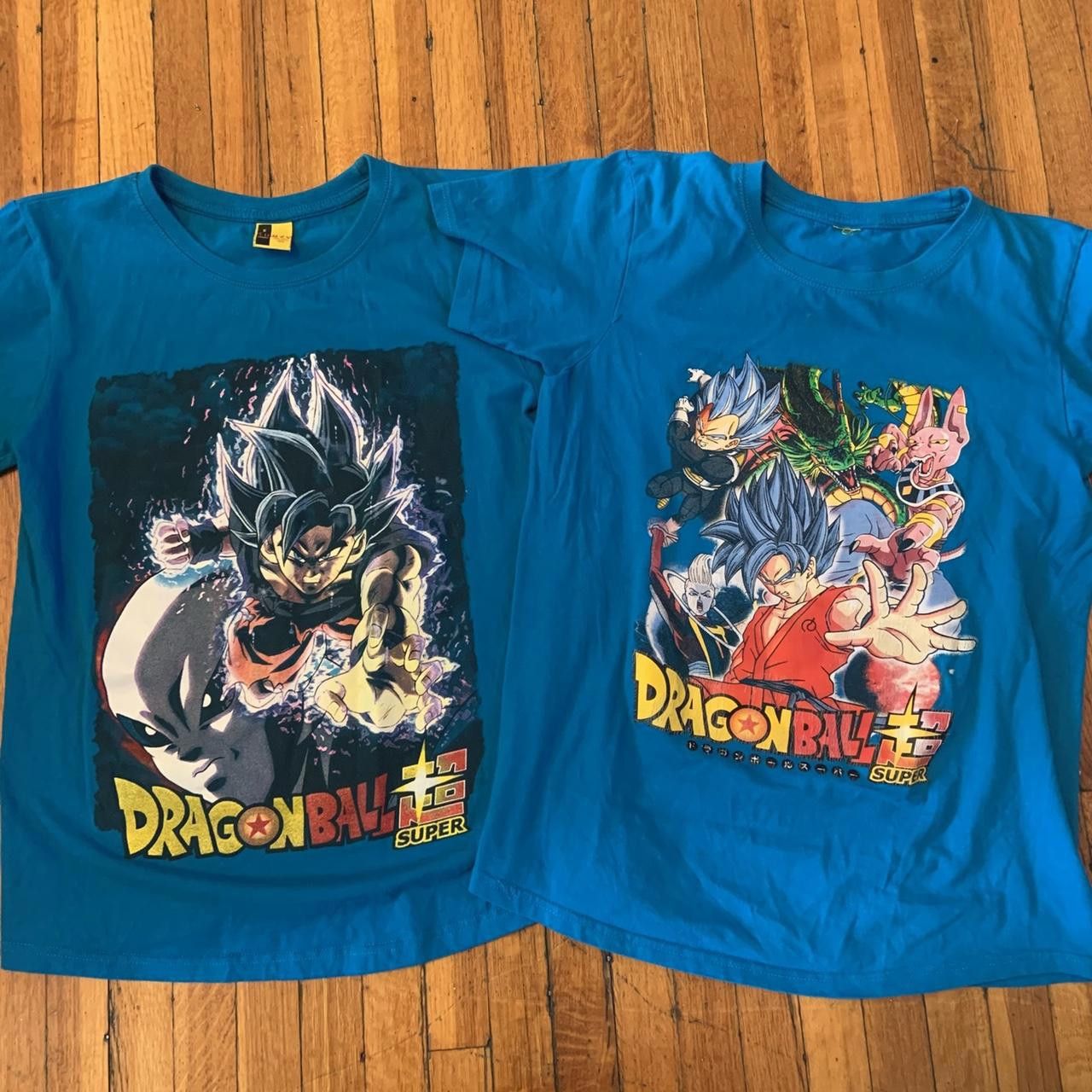 2 Dragon Ball Super T Shirts Small