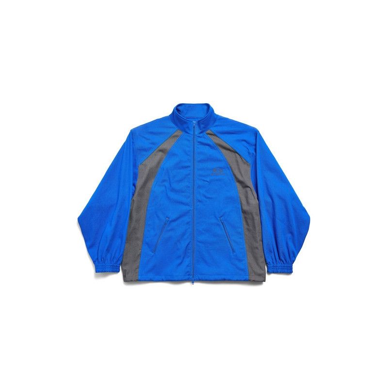 Balenciaga o1tr1nto0426 Tracksuit Denim Jacket in Royal Blue Size US XL / EU 56 / 4 - 1 Thumbnail